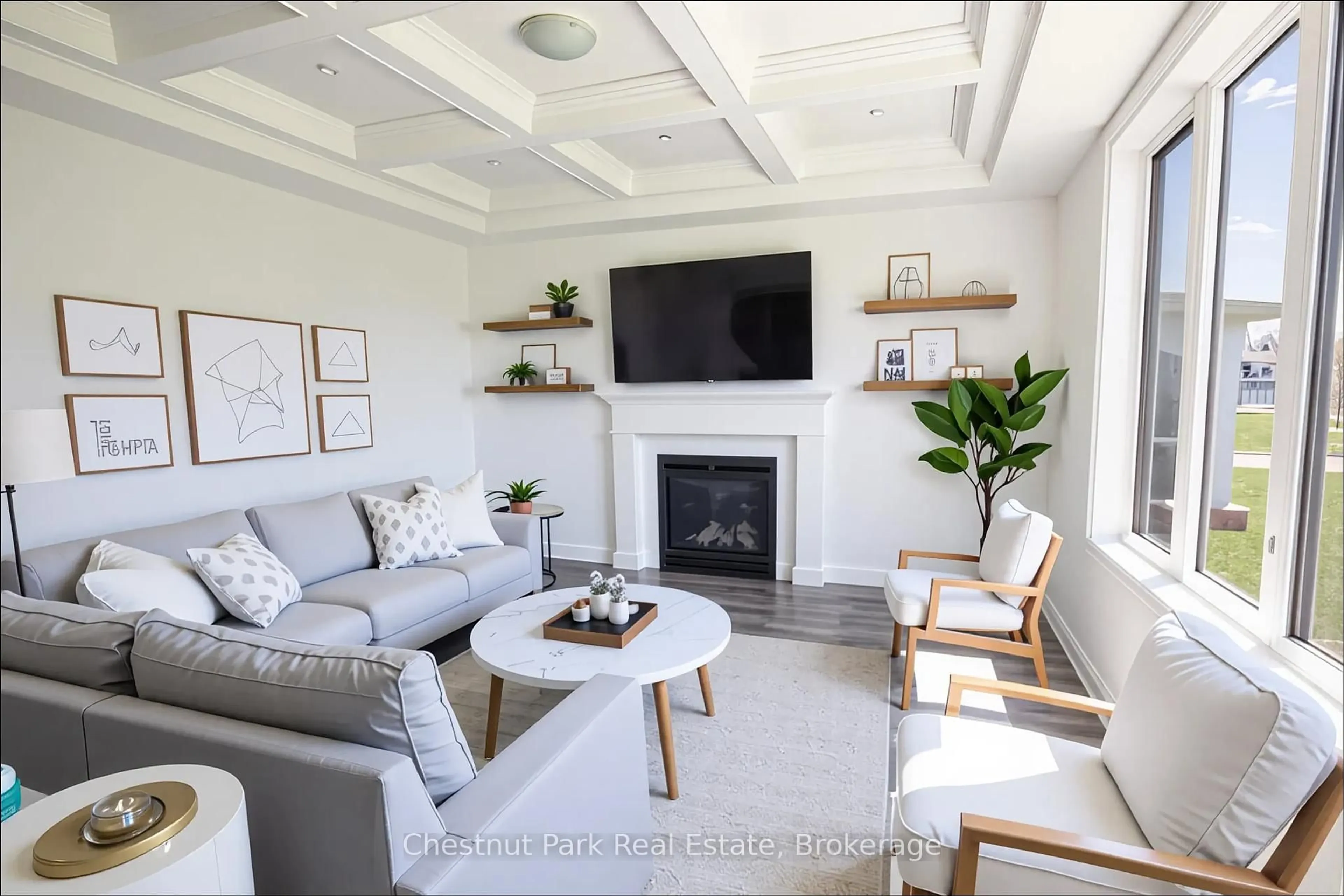 Living room with furniture, unknown for 8 Timms Gate, Bracebridge Ontario P1L 0N4