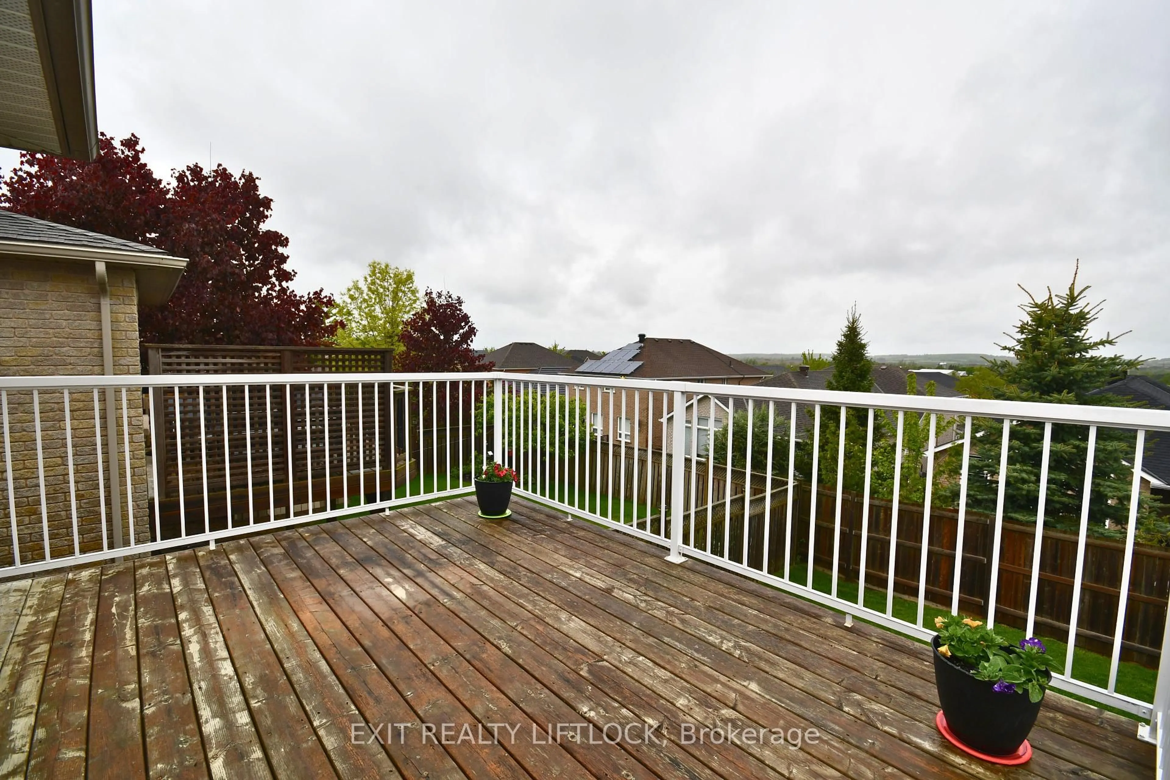 Patio, water/lake/river/ocean view for 1724 Glenforest Blvd, Peterborough Ontario K9K 2P5