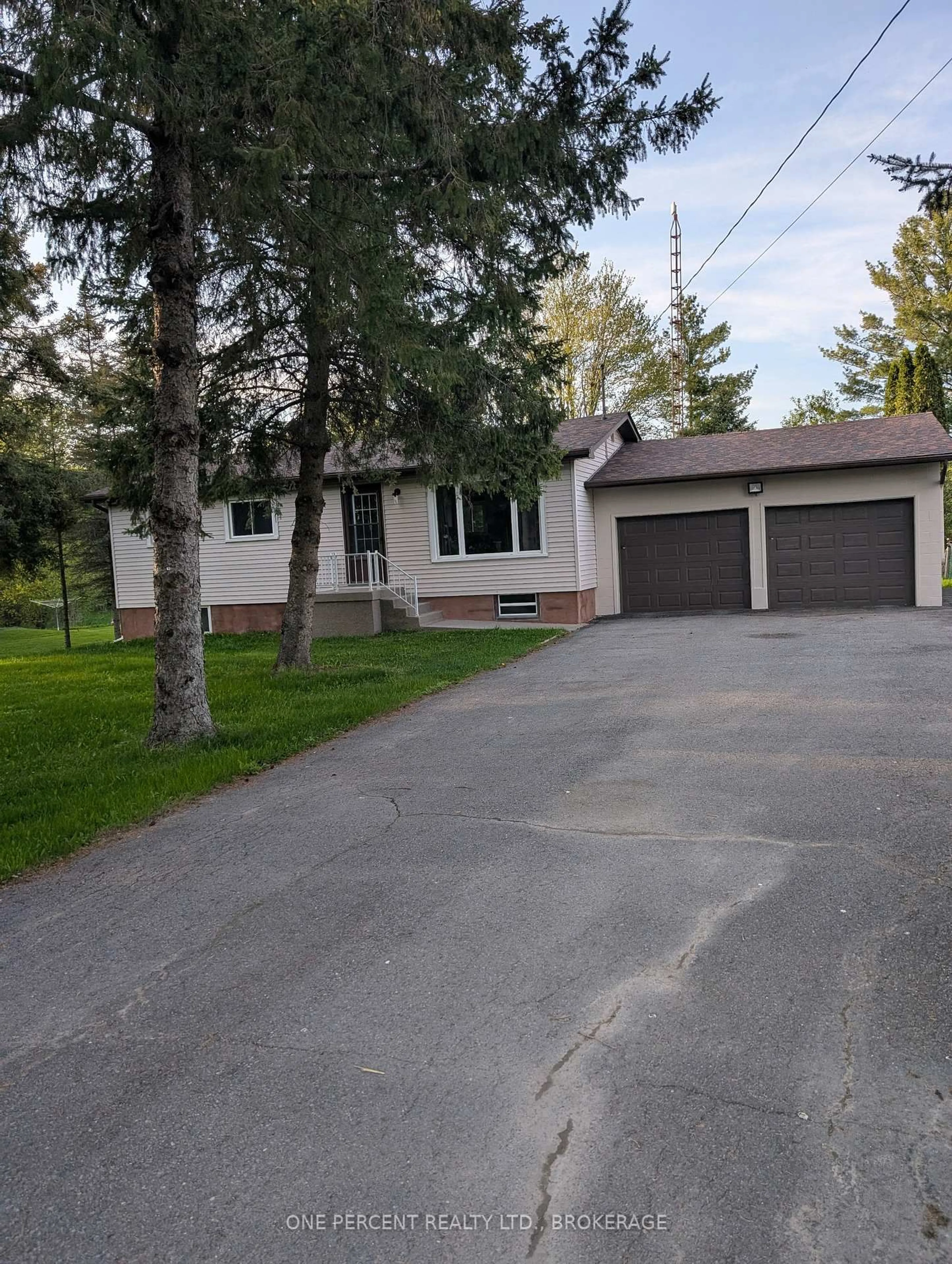 Home with vinyl exterior material, street for 7337 County Rd 2 N/A, Napanee Ontario K7R 3K6