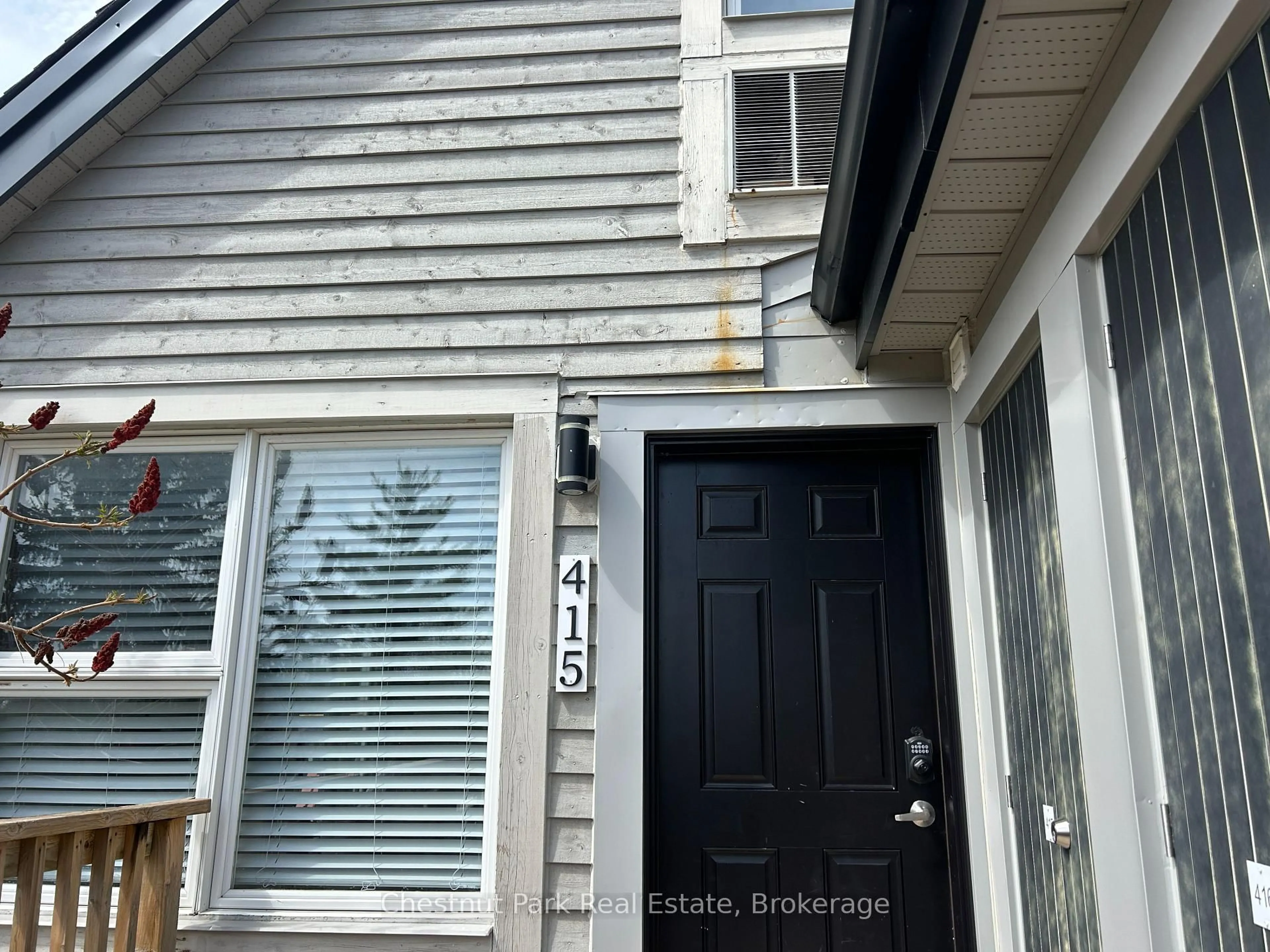 Home with vinyl exterior material, street for 796468 Grey Road 19 #415, Blue Mountains Ontario L9Y 0N6