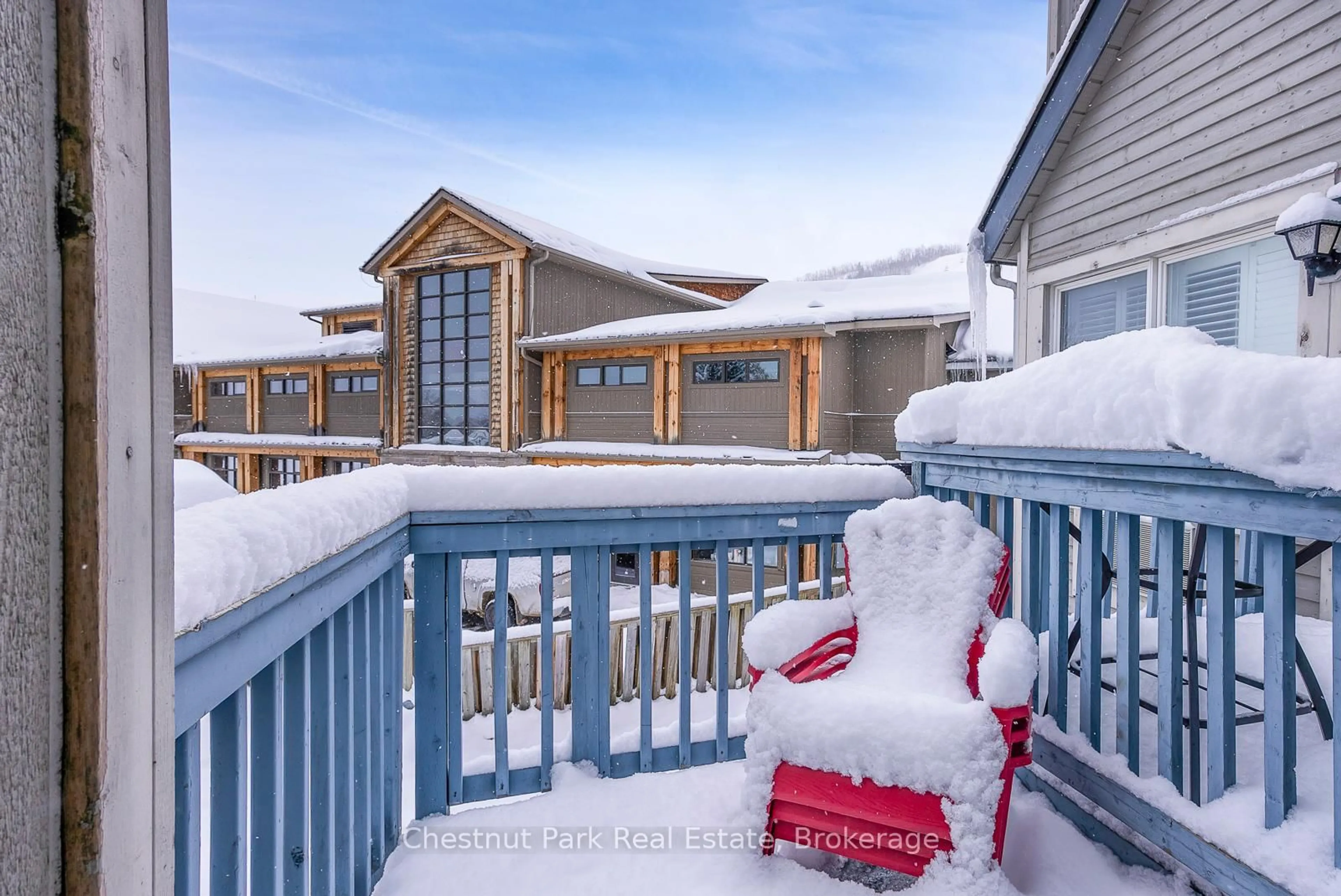 Patio, mountain view for 796468 Grey Road 19 #415, Blue Mountains Ontario L9Y 0N6