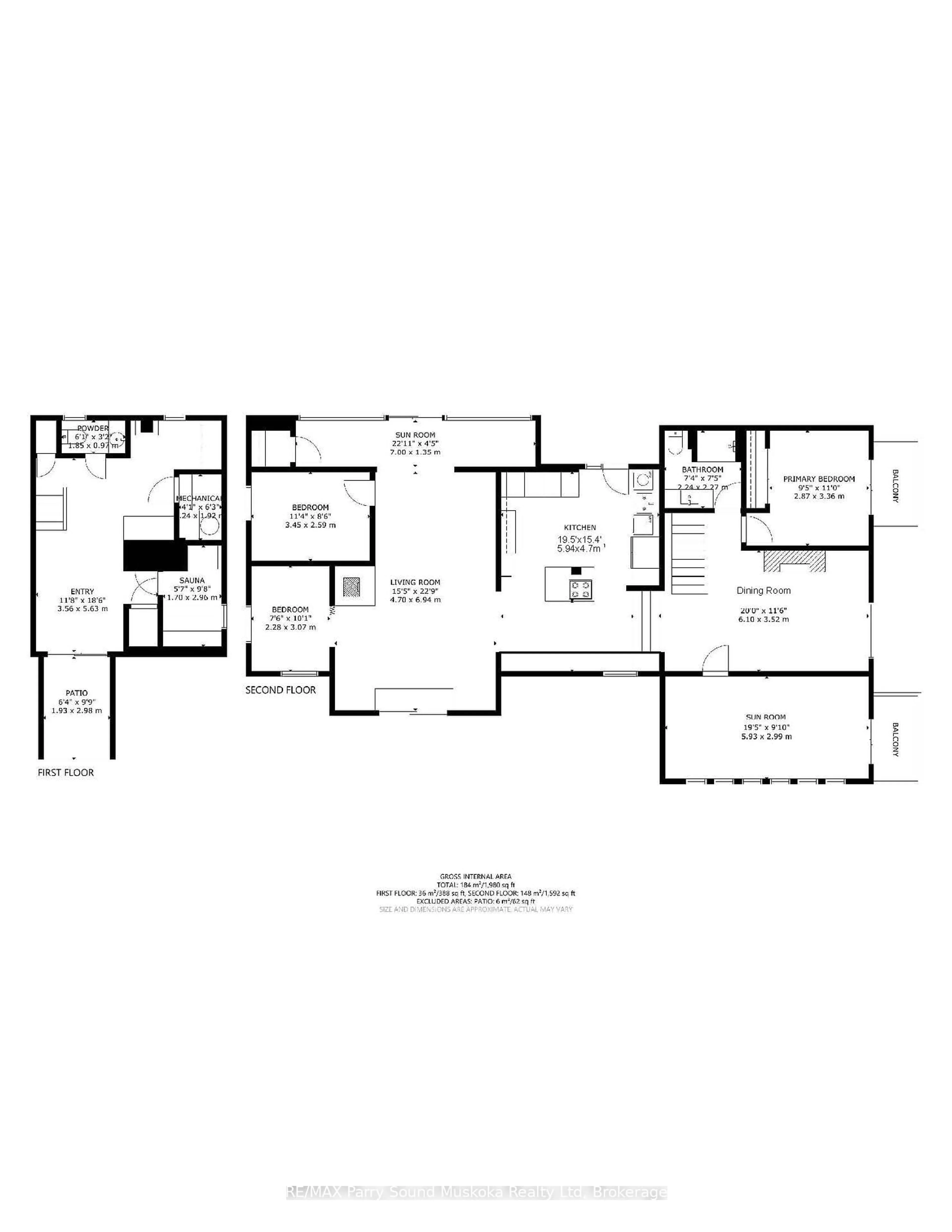 Floor plan for 179 MANITOU Dr, McKellar Ontario P2A 0B4
