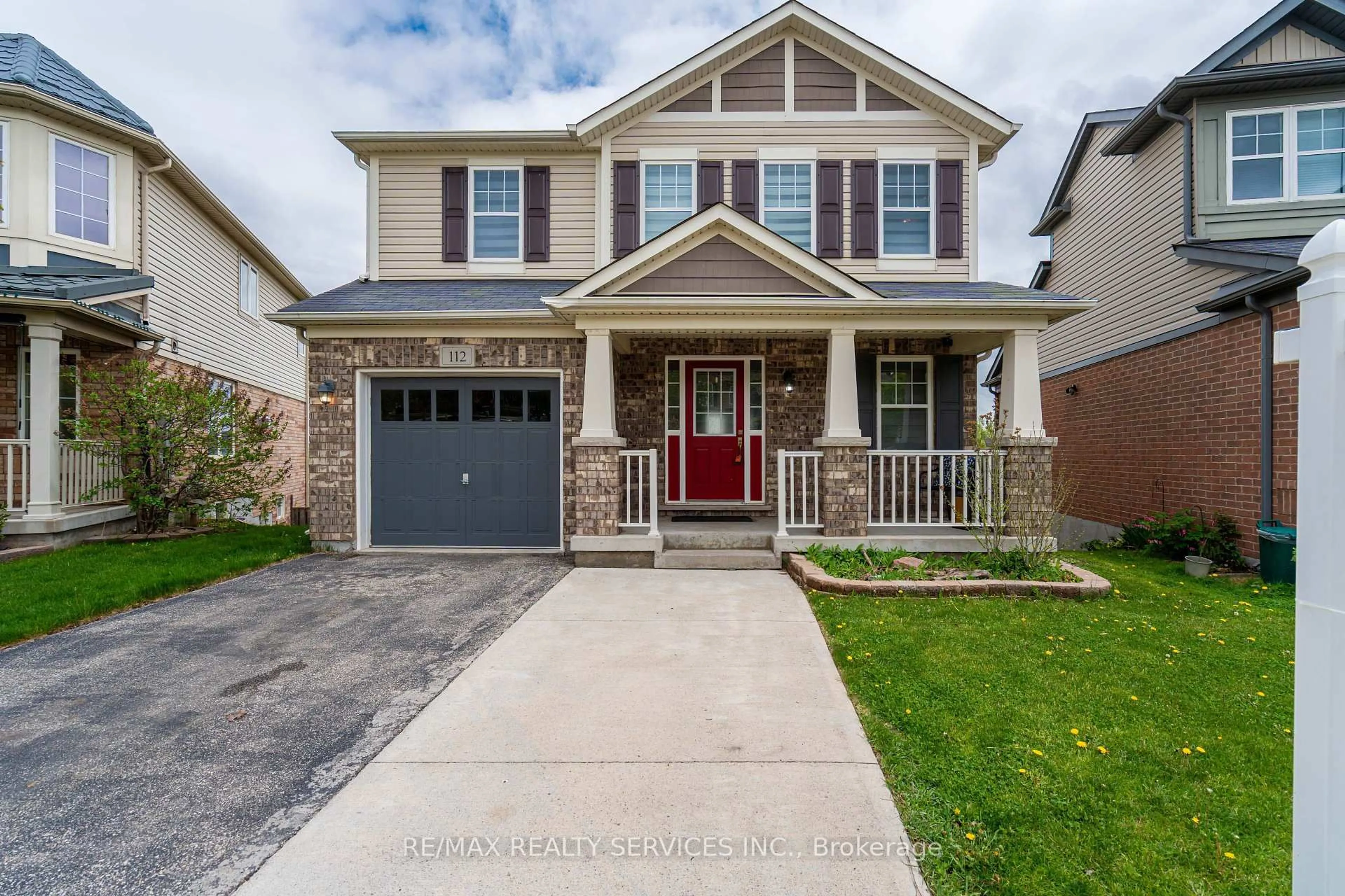 Home with brick exterior material, street for 112 Fletcher Circ, Cambridge Ontario N3C 0B6