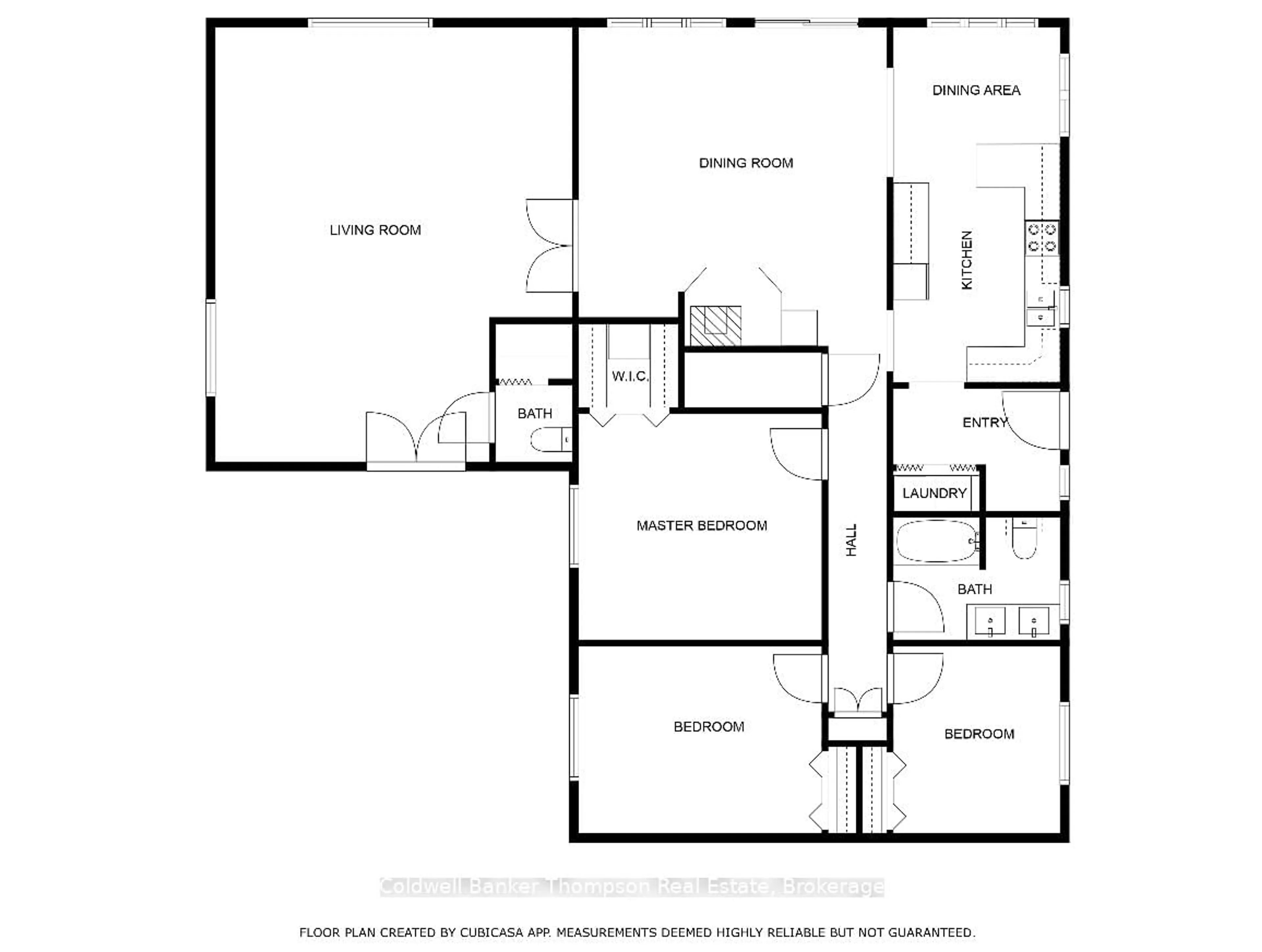 Floor plan for 1459 Ravenscliffe Rd, Huntsville Ontario P1H 2J2