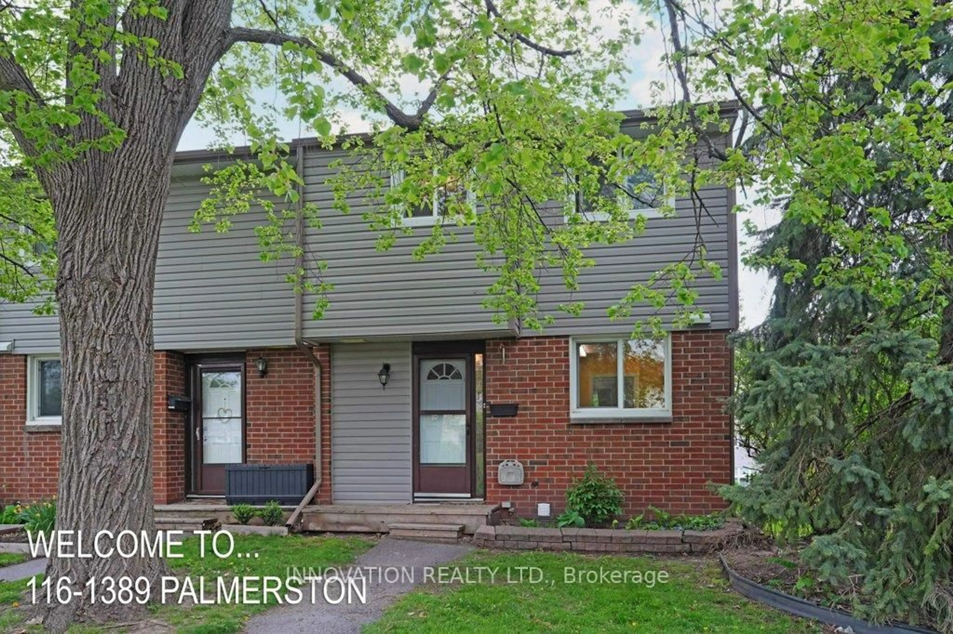 Home with brick exterior material, street for 1389 Palmerston Dr #116, Ottawa Ontario K1J 8N9