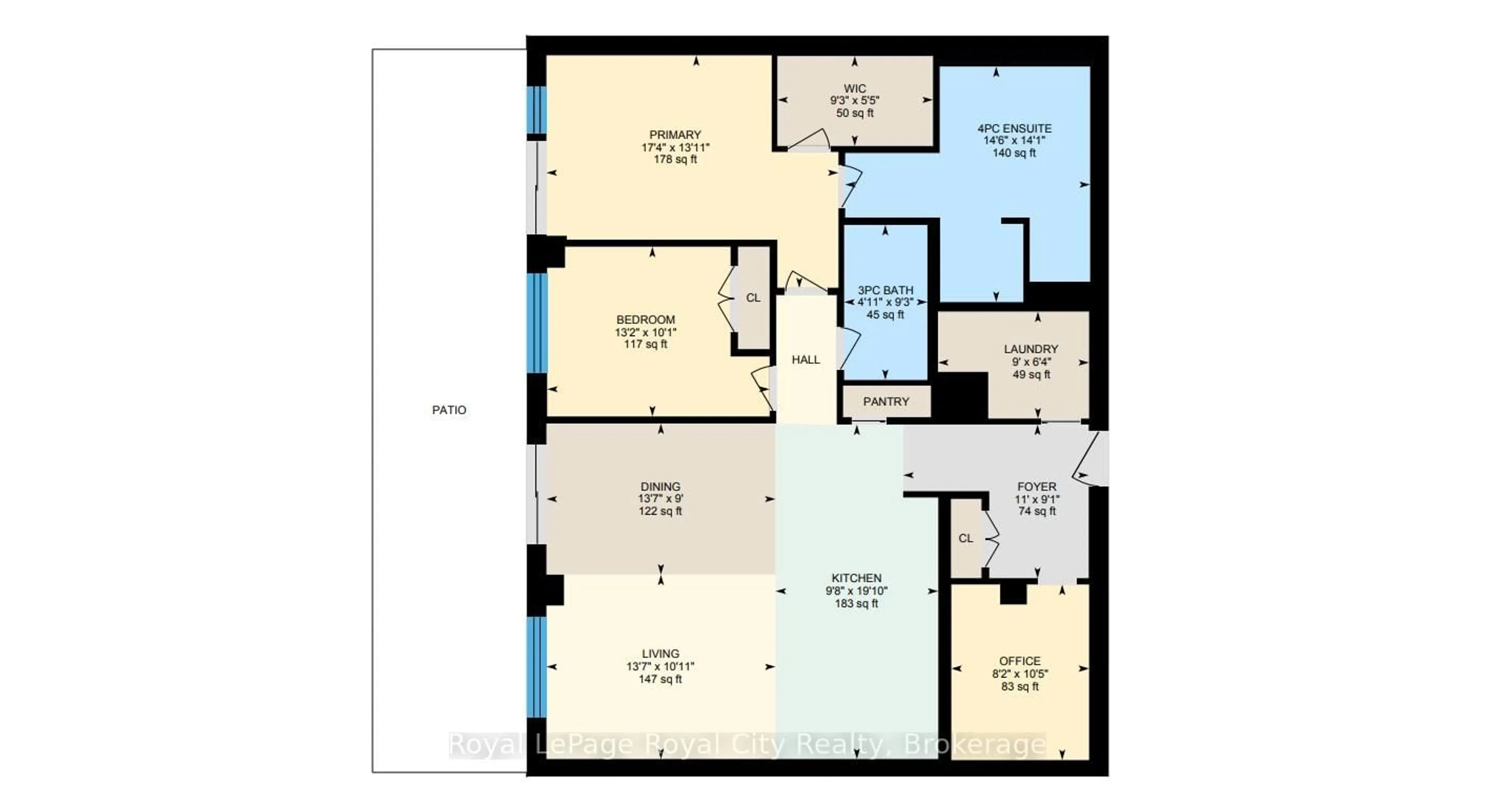 Floor plan for 6523 Wellington 7 Rd #110, Centre Wellington Ontario N0B 1S0