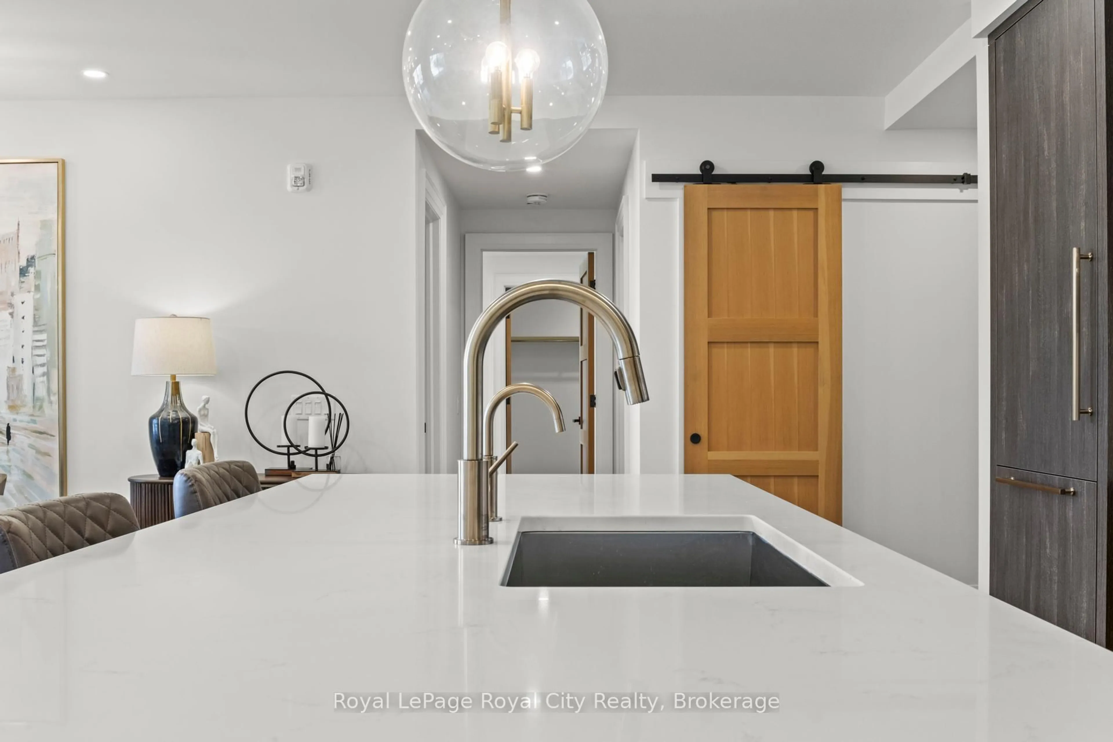 Contemporary kitchen, ceramic/tile floor for 6523 Wellington 7 Rd #110, Centre Wellington Ontario N0B 1S0