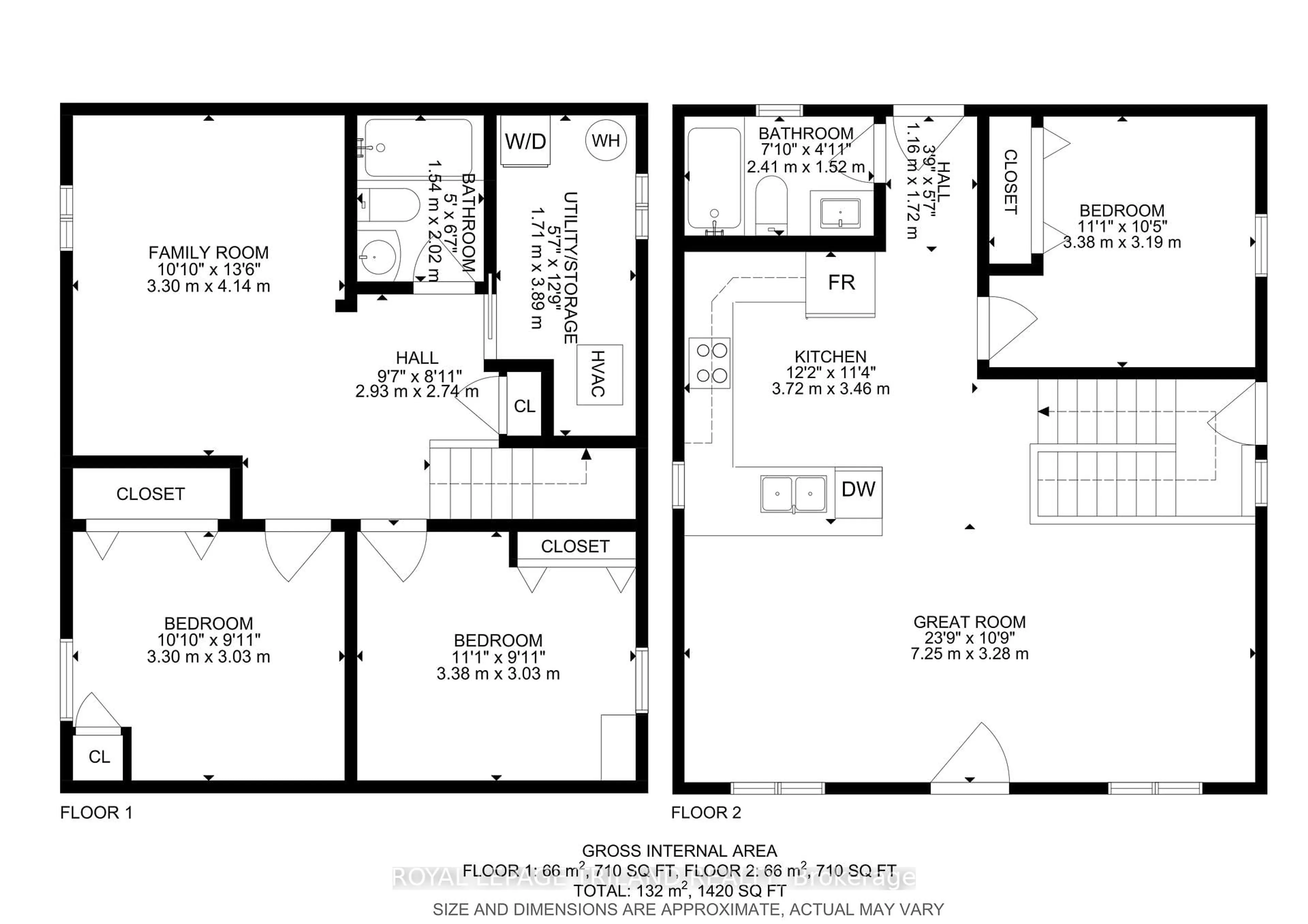 Floor plan for 69 EMERY St, London South Ontario N6J 1R9