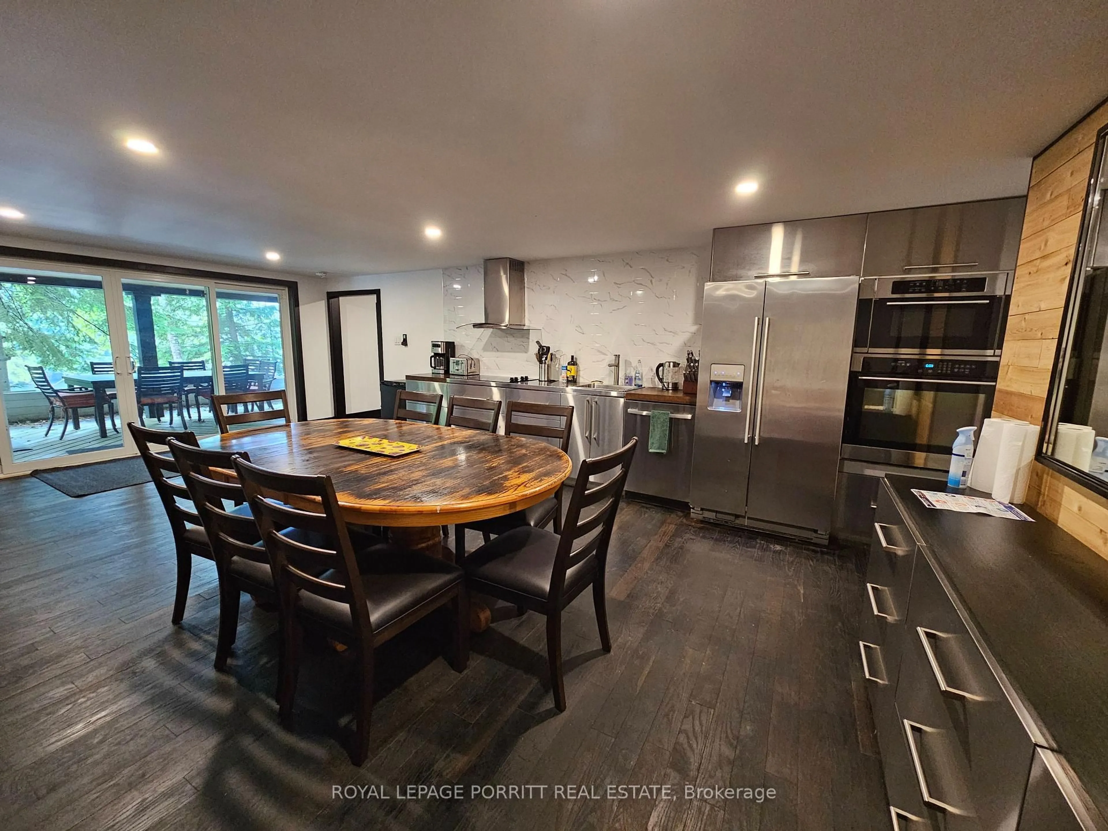 Open concept kitchen, unknown for 1015 Bayview Point Rd, Lake of Bays Ontario P0A 1H0