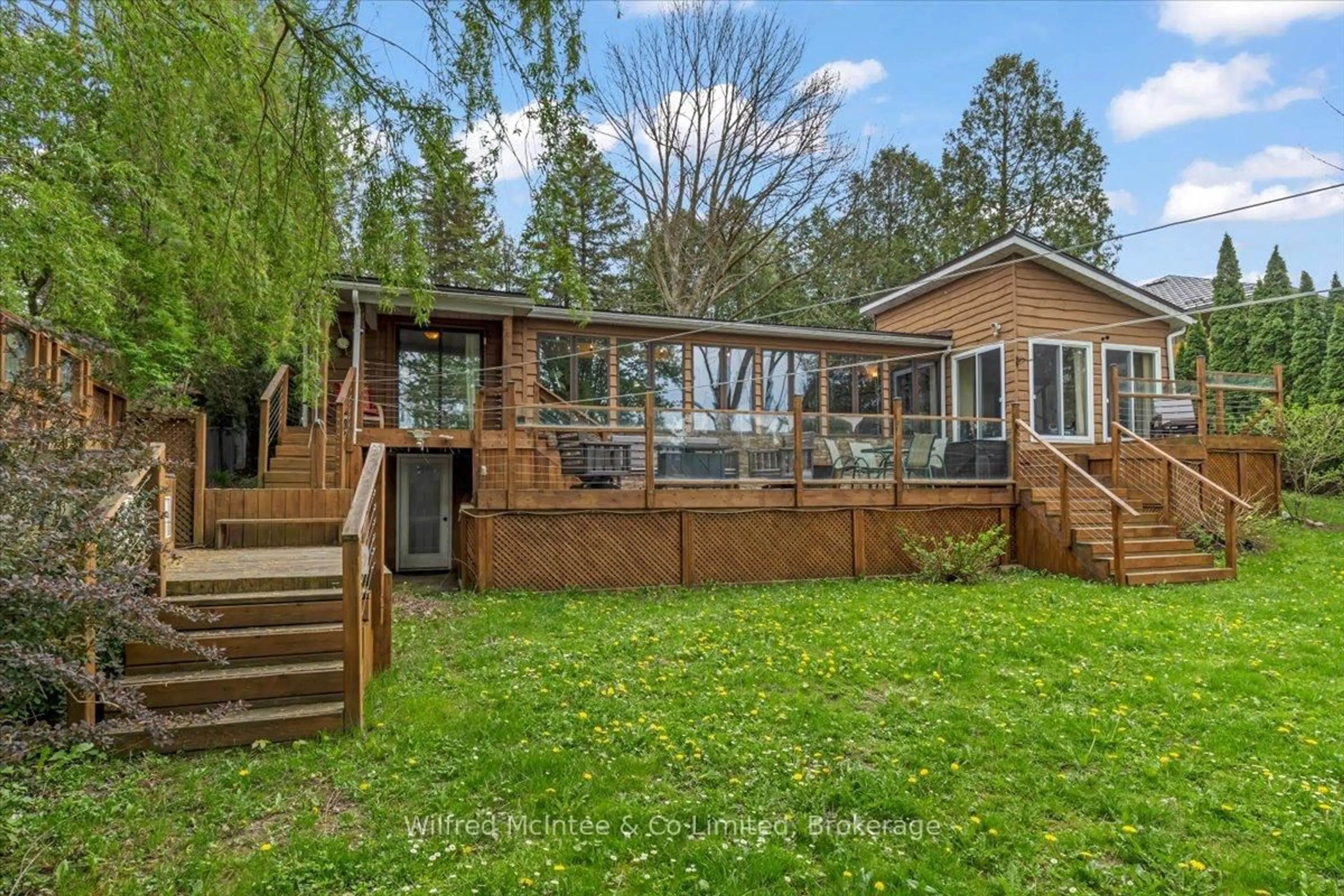 Patio, water/lake/river/ocean view for 822 Marl Lake Rd 8 Rd, Brockton Ontario N4N 3B9