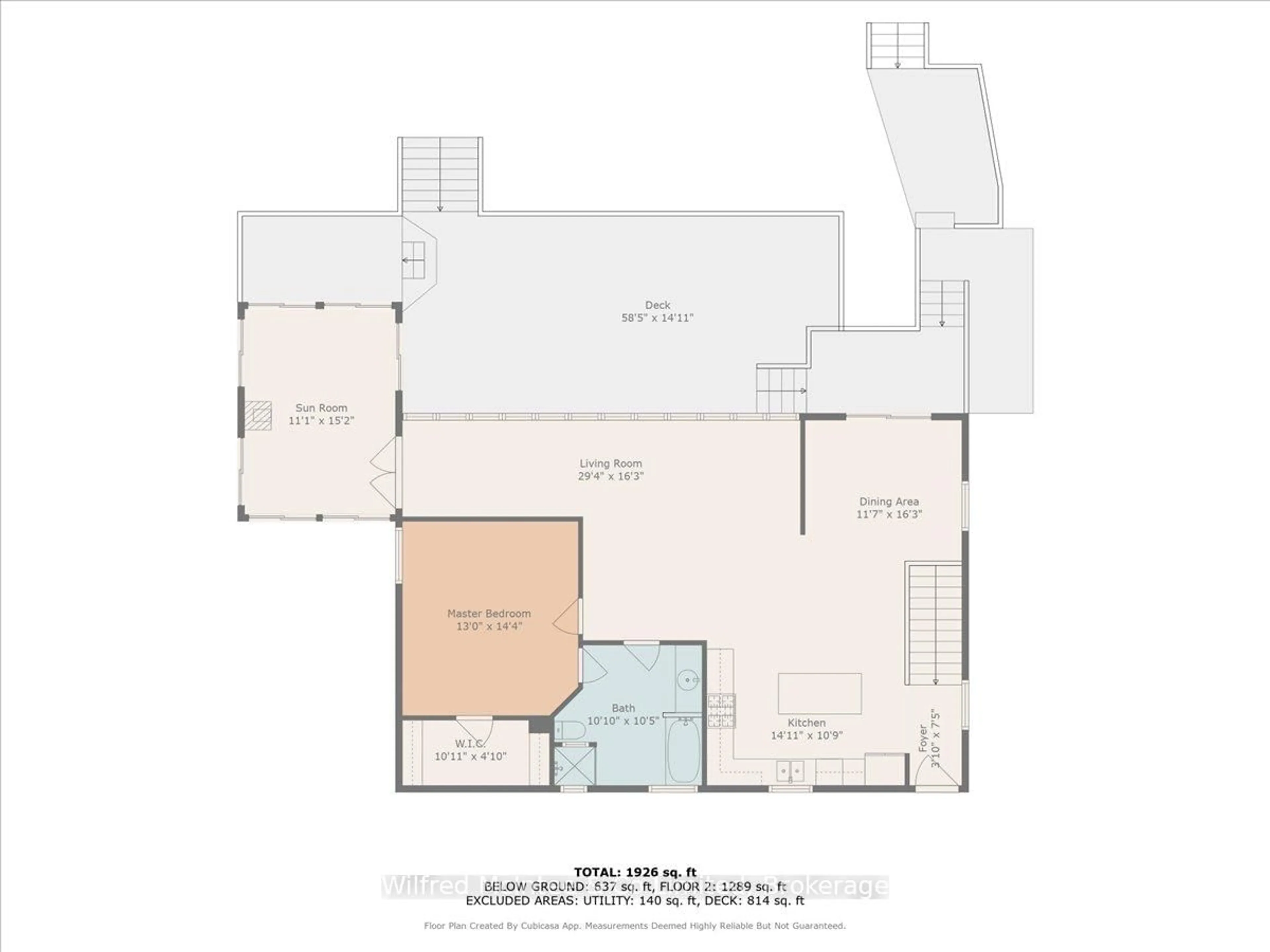 Floor plan for 822 Marl Lake Rd 8 Rd, Brockton Ontario N4N 3B9