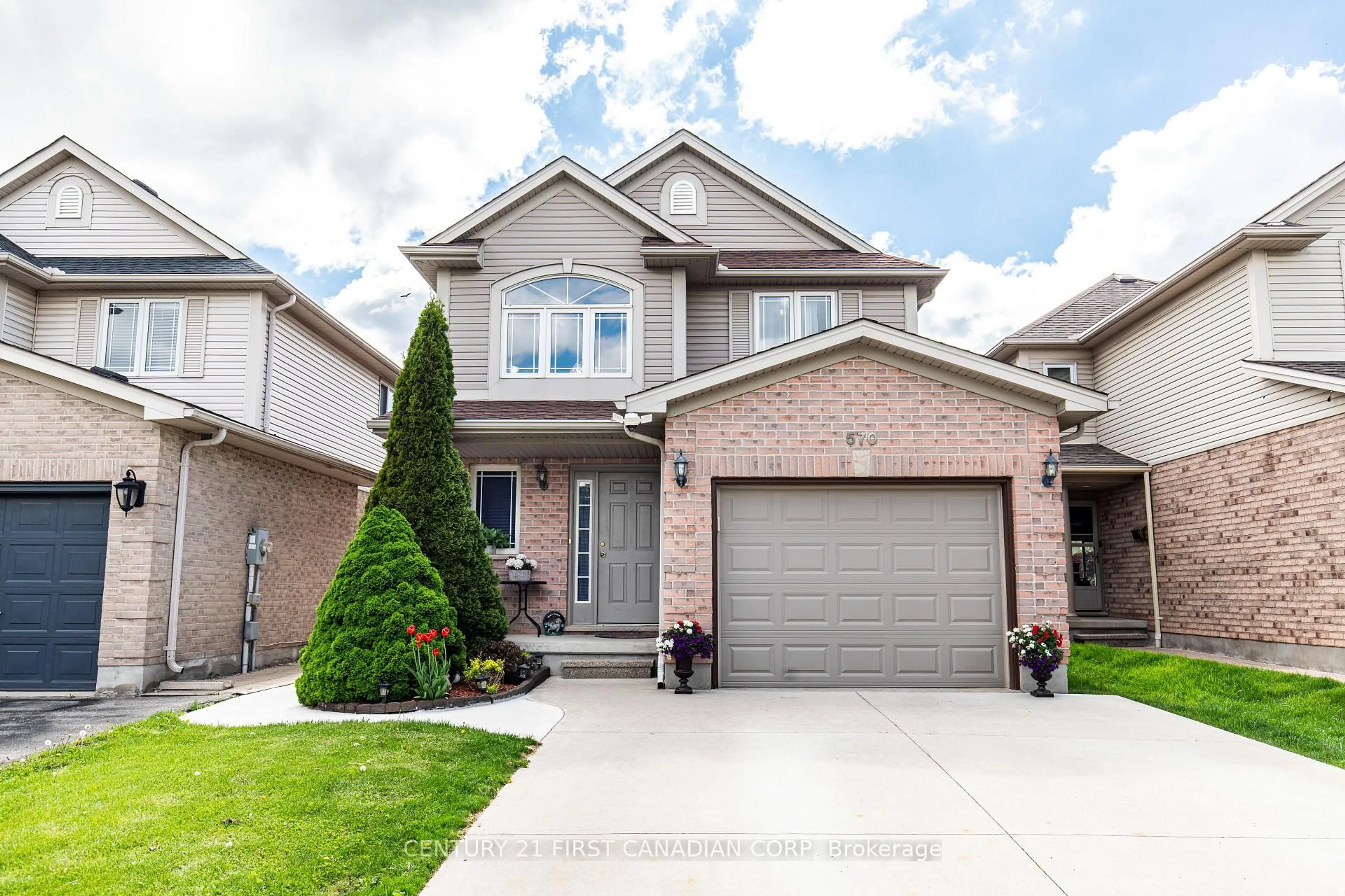 Home with brick exterior material, street for 570 Cuthbert Circ, London South Ontario N6M 1K6