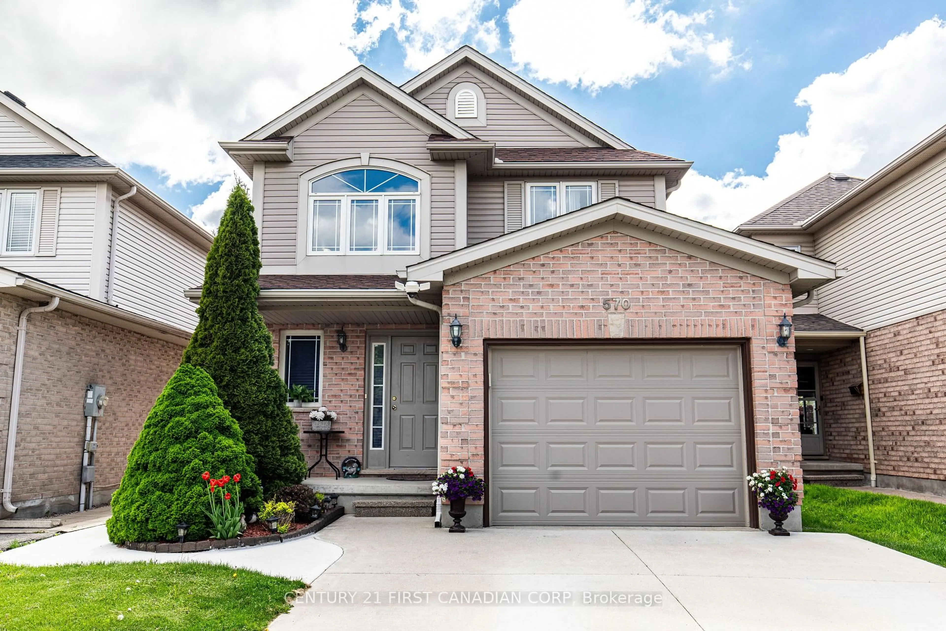 Home with brick exterior material, street for 570 Cuthbert Circ, London South Ontario N6M 1K6