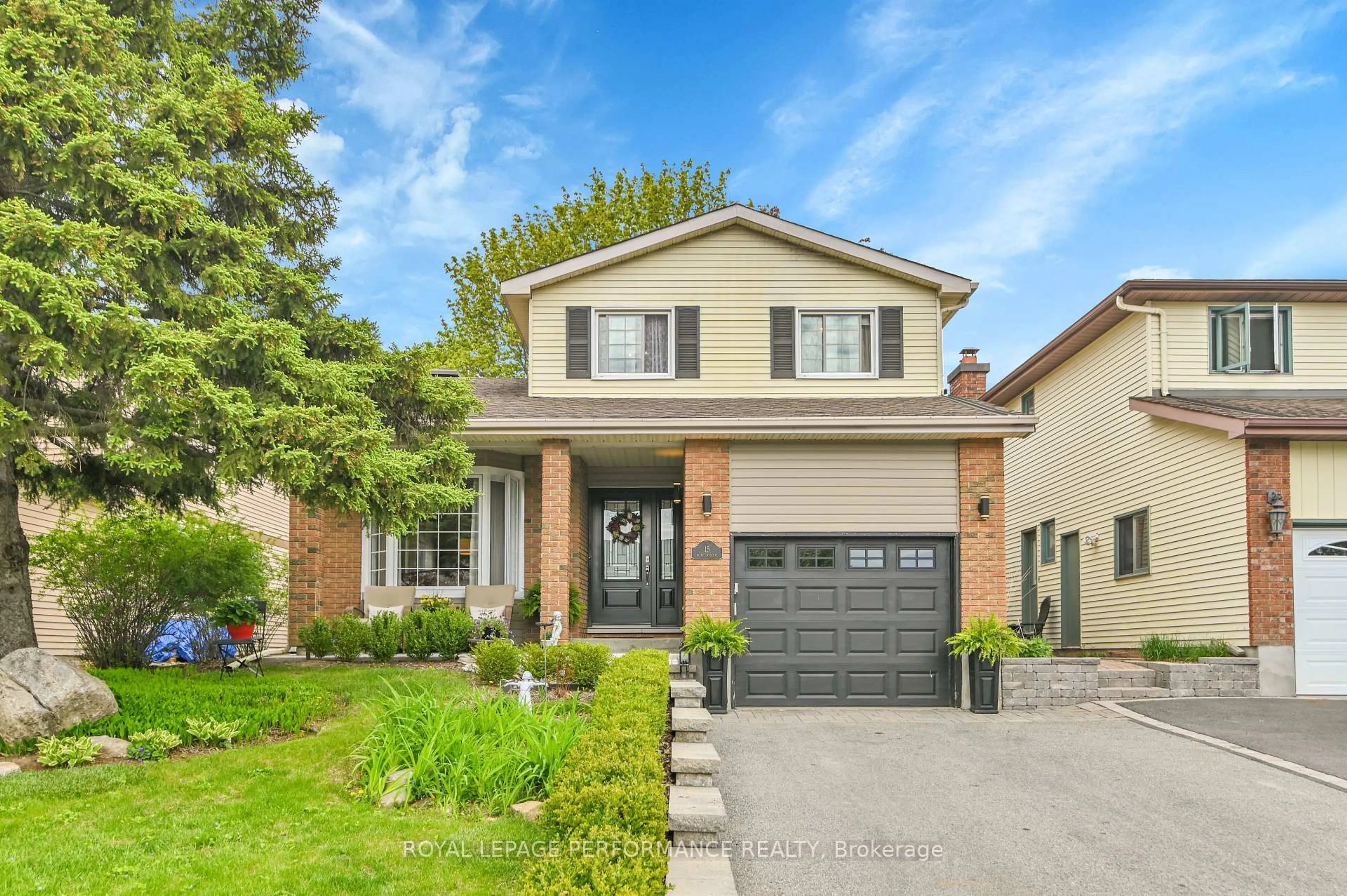 Home with brick exterior material, street for 15 Avery Cres, Barrhaven Ontario K2J 2M3