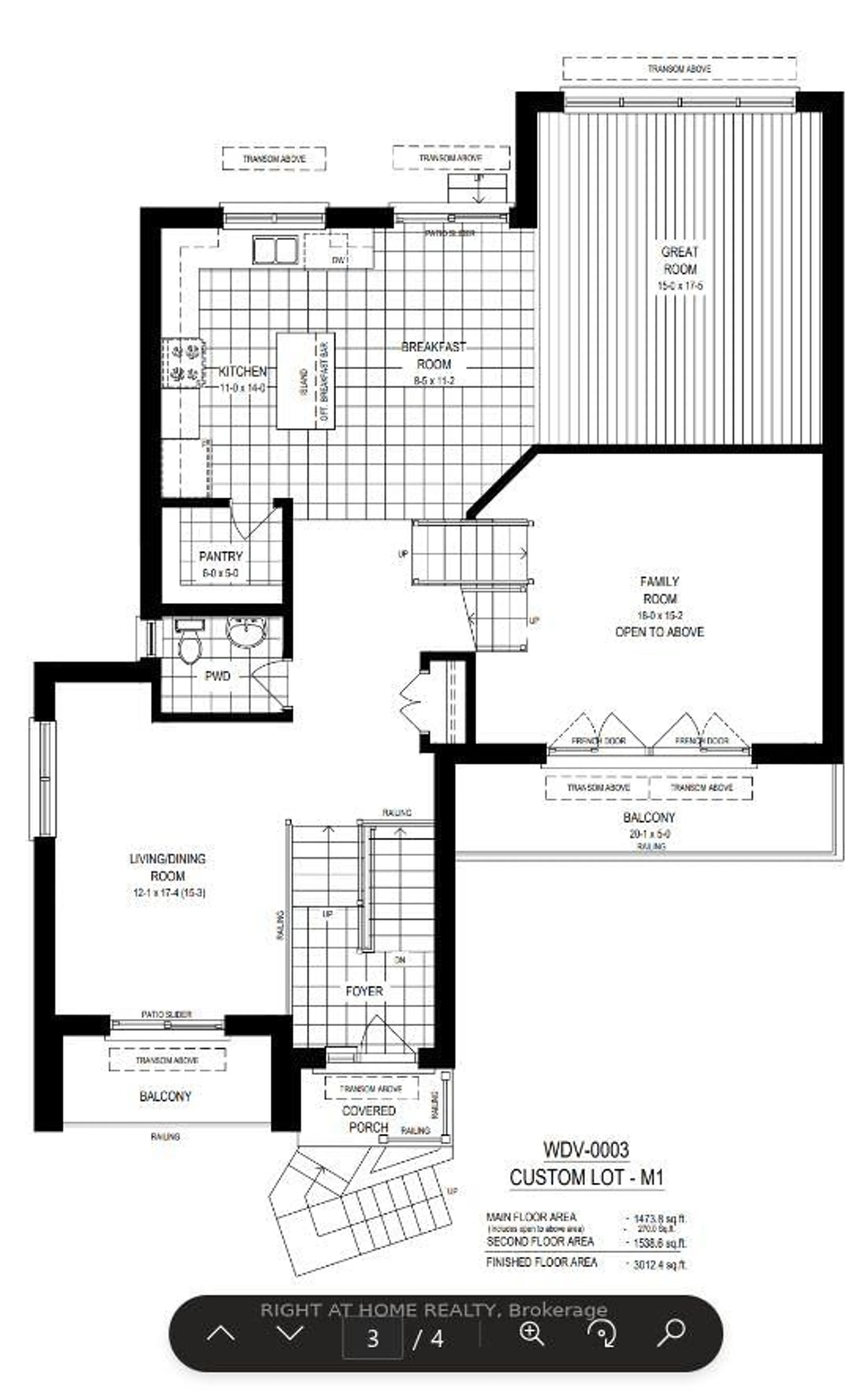 Floor plan for 4066 Highland Park Dr, Lincoln Ontario L3J 0S9