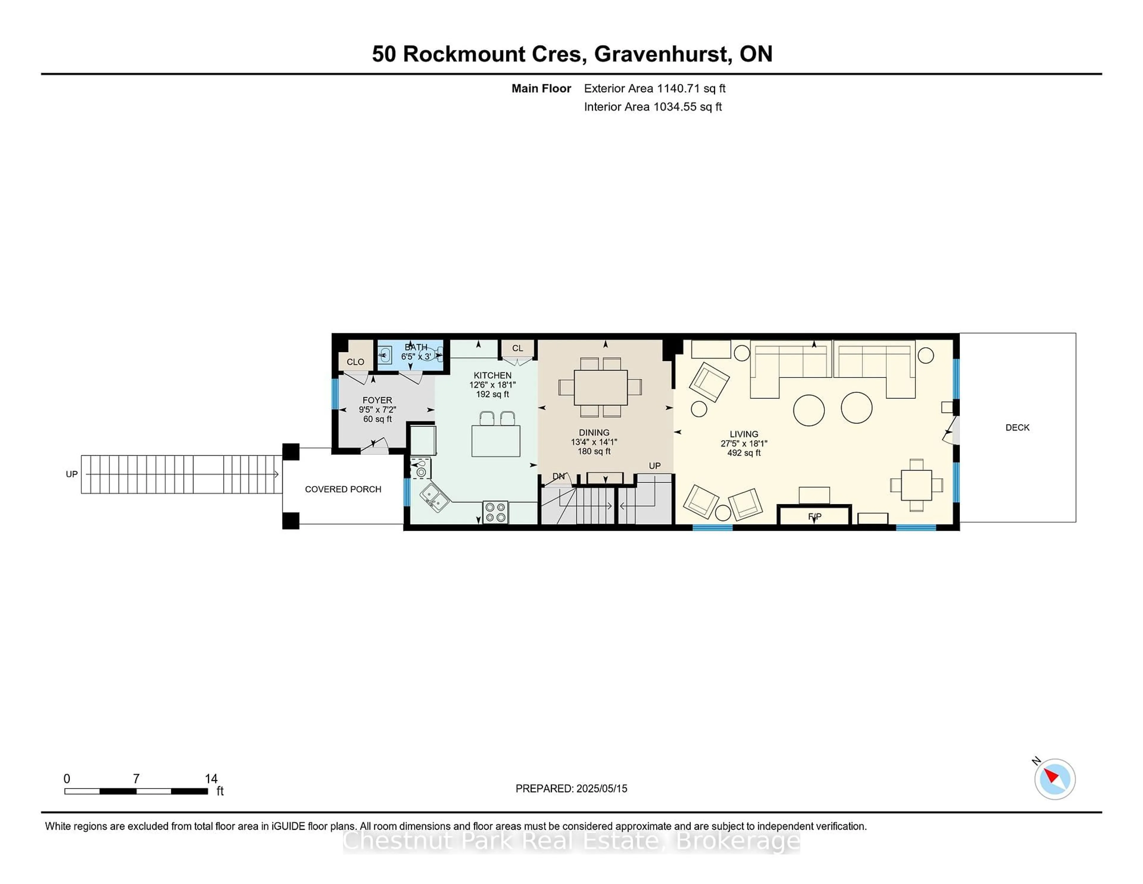 Floor plan for 55 ROCKMOUNT Cres, Gravenhurst Ontario P1P 0A6