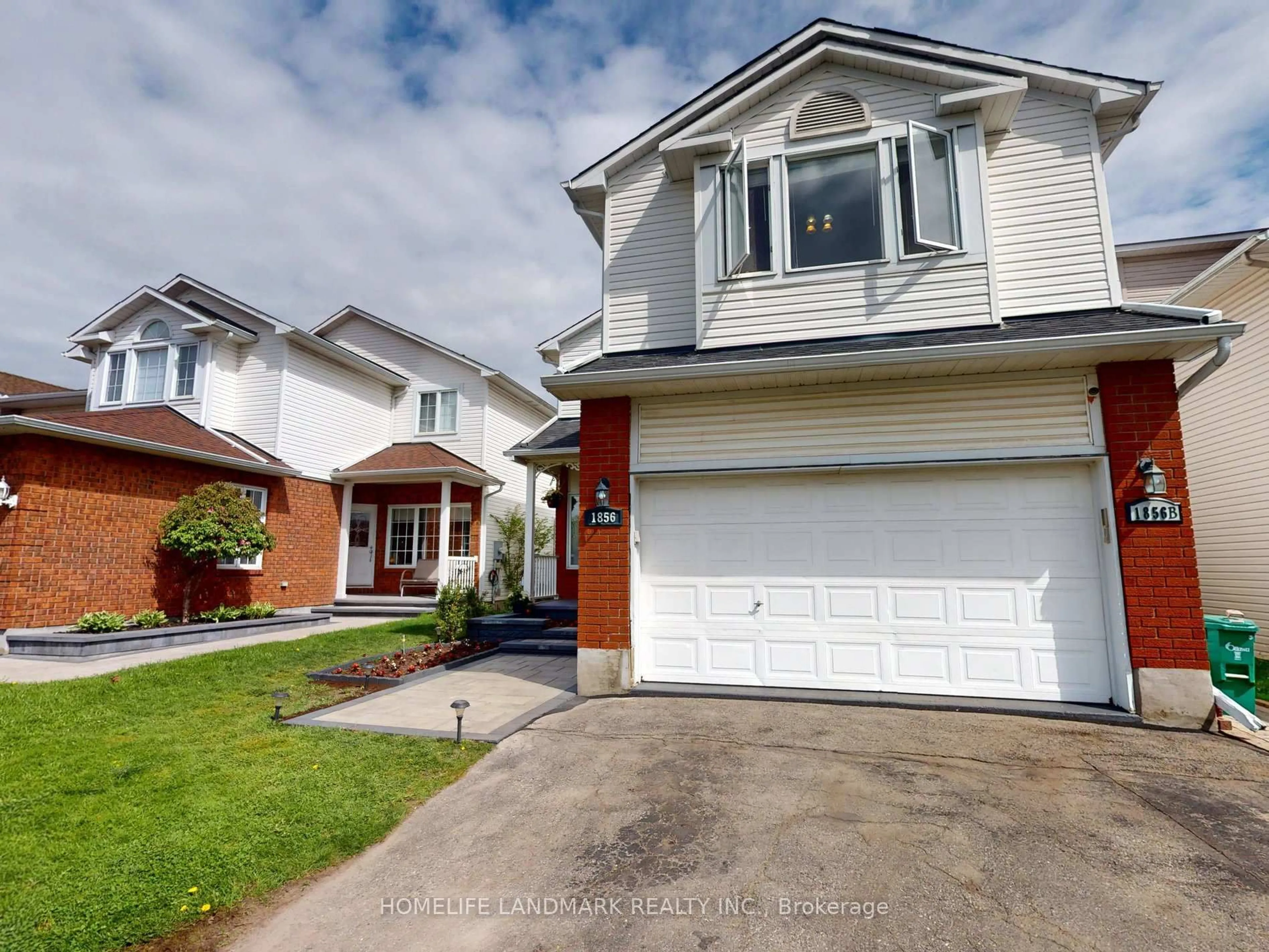 Home with vinyl exterior material, street for 1856 Sunland Dr, Orleans Ontario K4A 3S8