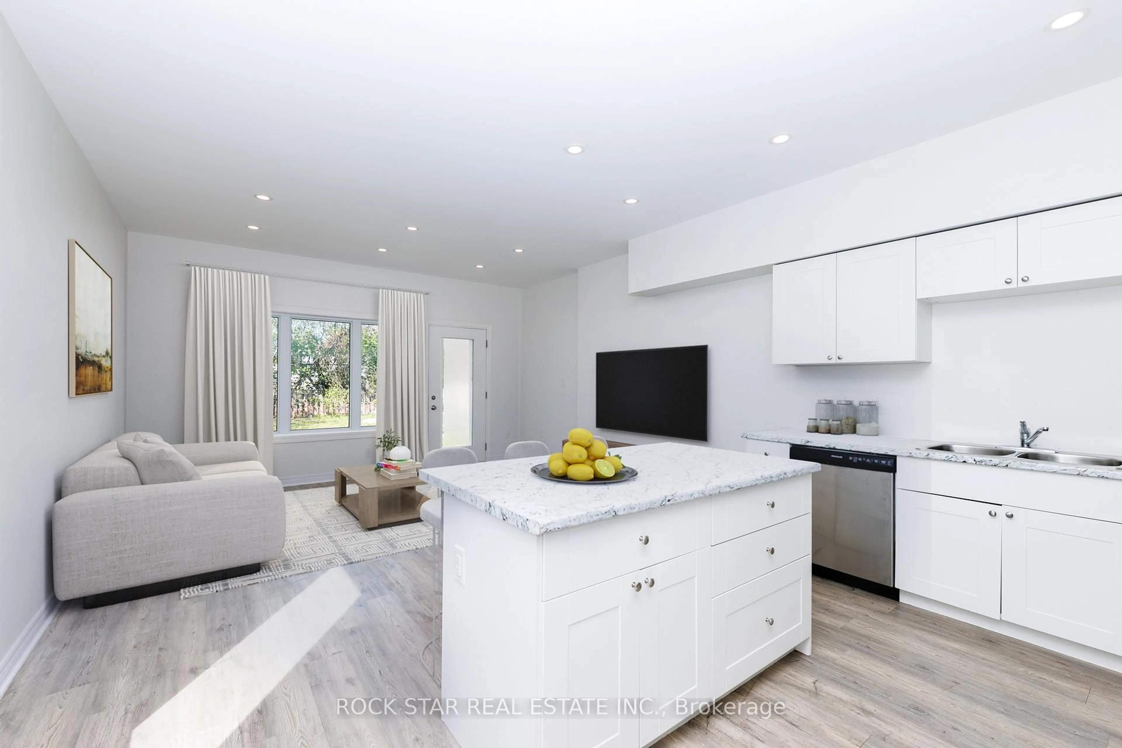 Open concept kitchen, unknown for 52B Merigold St, St. Catharines Ontario L2S 2N5