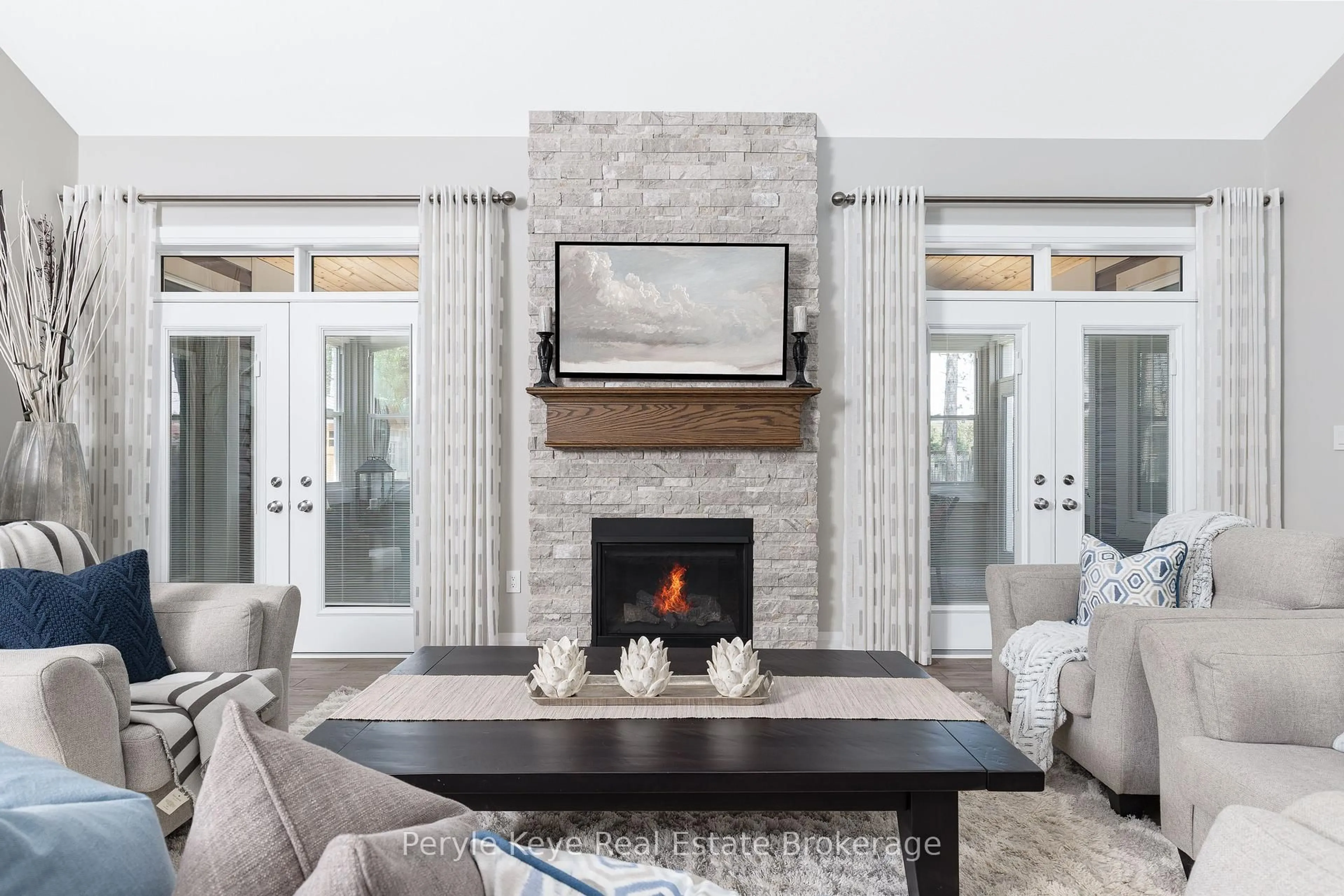 Living room with furniture, unknown for 39 Clearbrook Tr, Bracebridge Ontario P1L 0A3