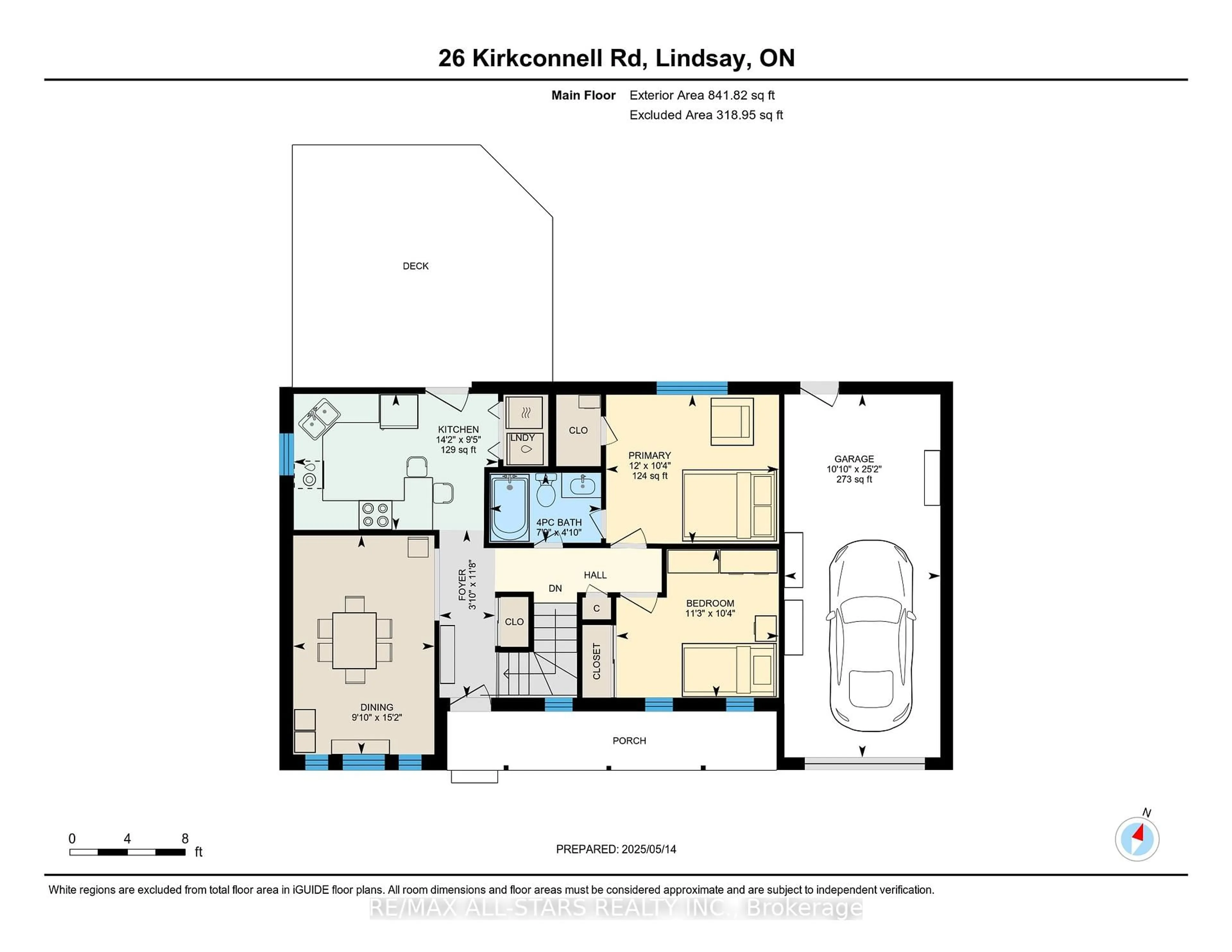 Floor plan for 26 Kirkconnell Rd, Kawartha Lakes Ontario K9V 6E7