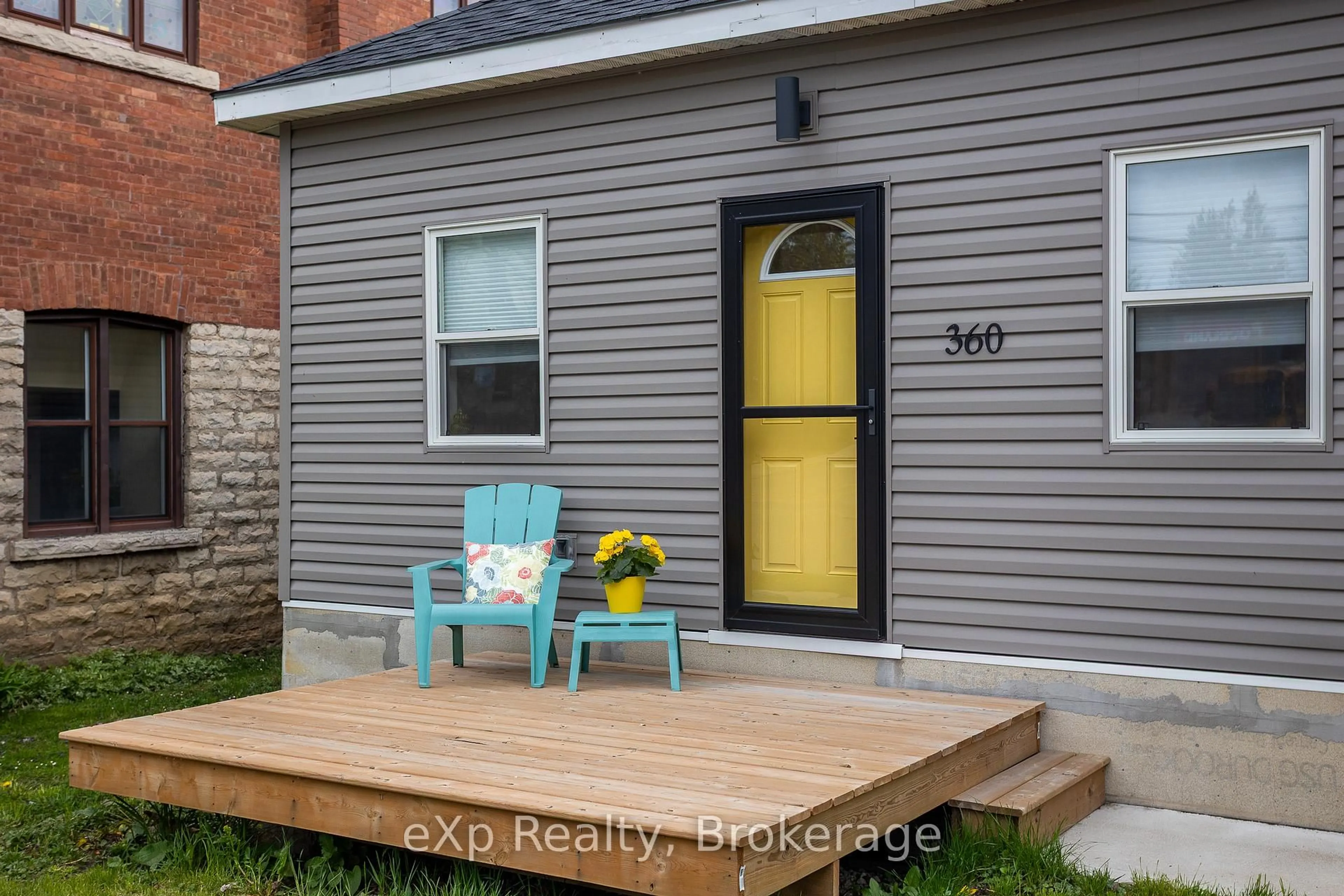 Patio, street for 360 Frank St, South Bruce Peninsula Ontario N0H 2T0