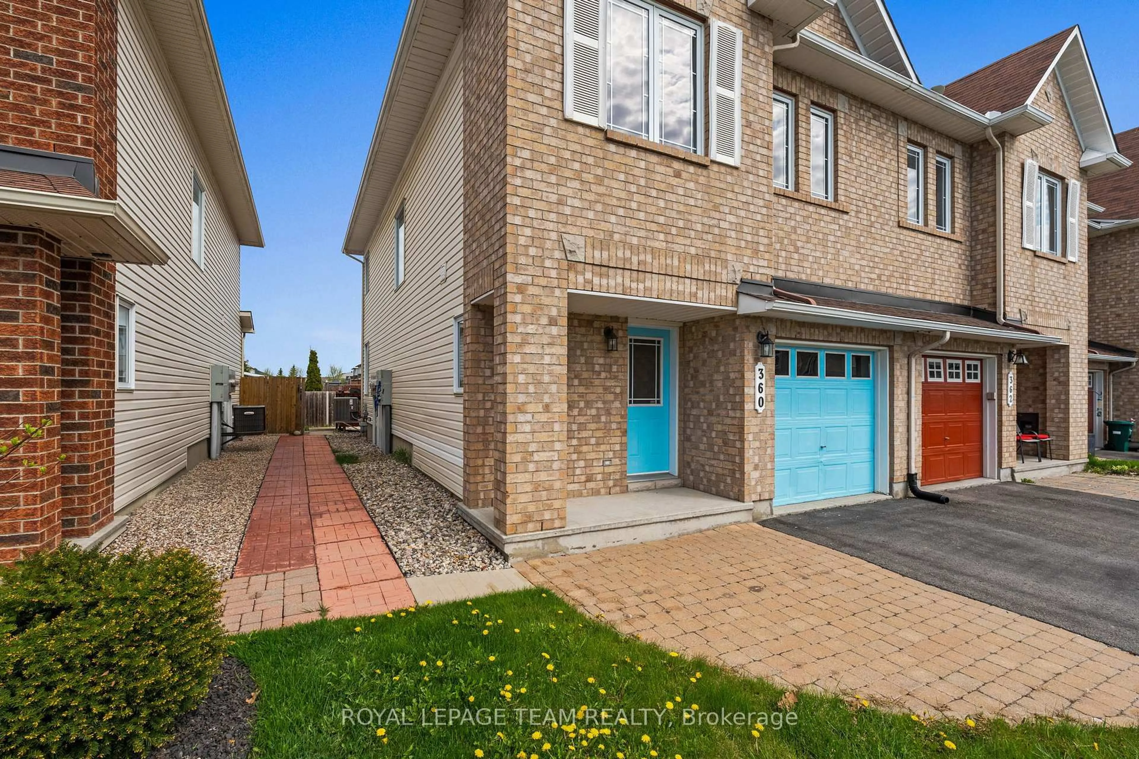 Home with brick exterior material, street for 360 Harvest Valley Ave, Ottawa Ontario K4A 0J7