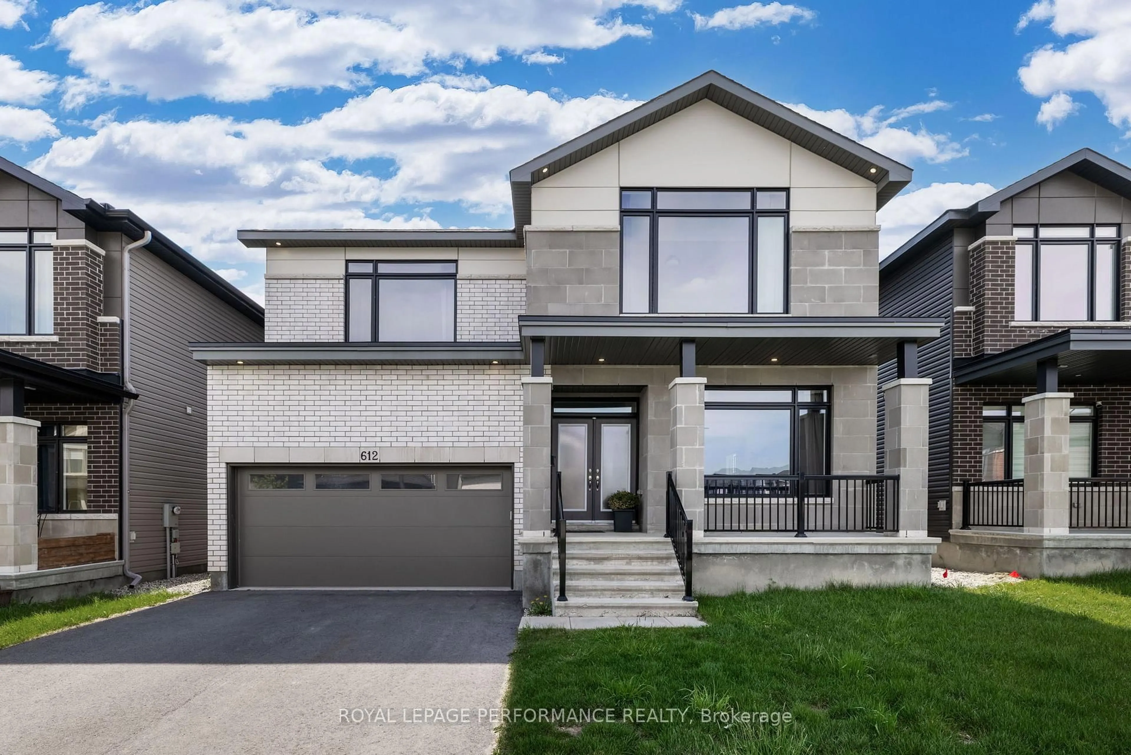 Home with brick exterior material, street for 612 Kenabeek Terr, Ottawa Ontario K4M 0M2