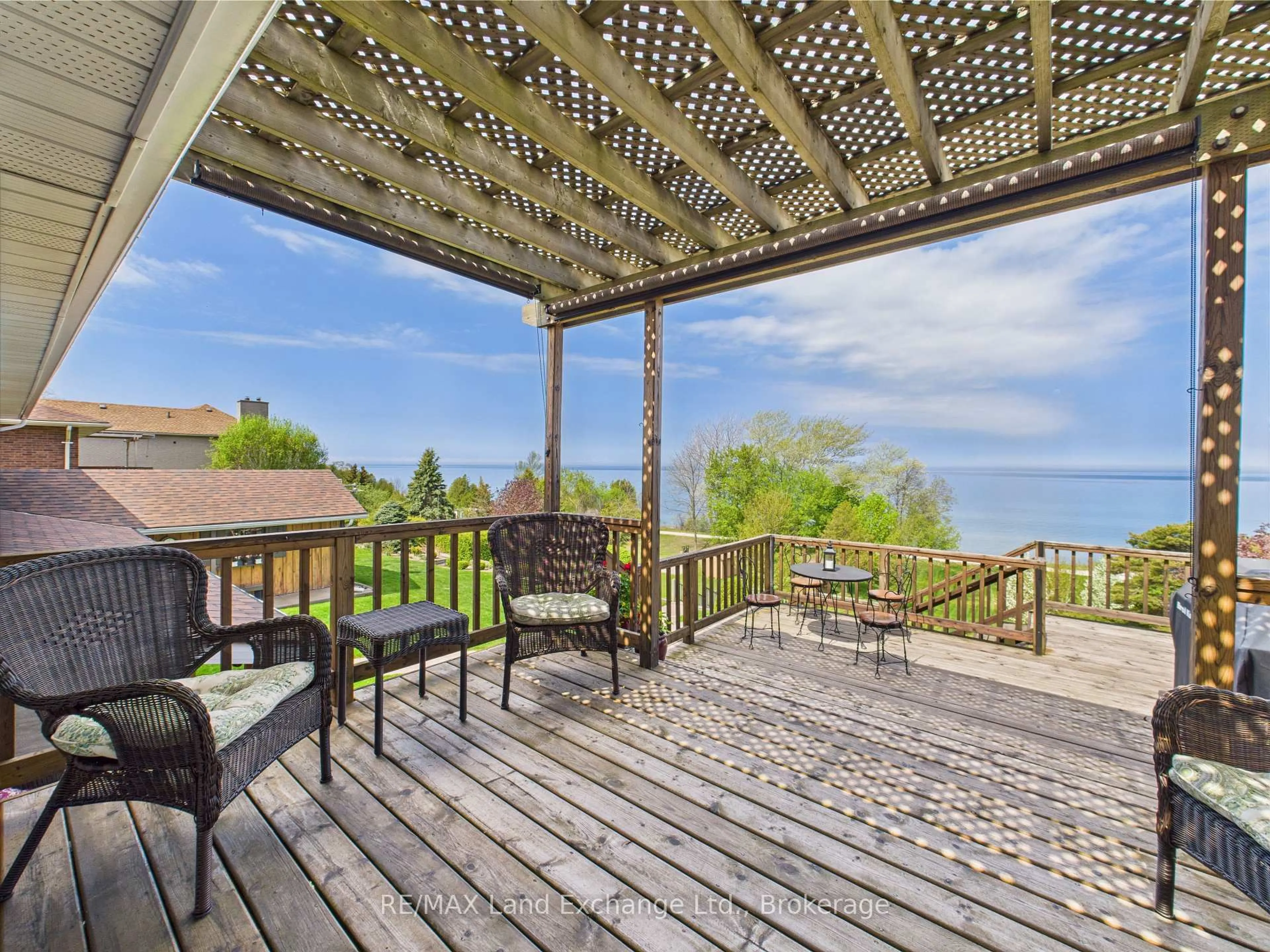 Patio, water/lake/river/ocean view for 422 Penetangore Row, Kincardine Ontario N2Z 2J7