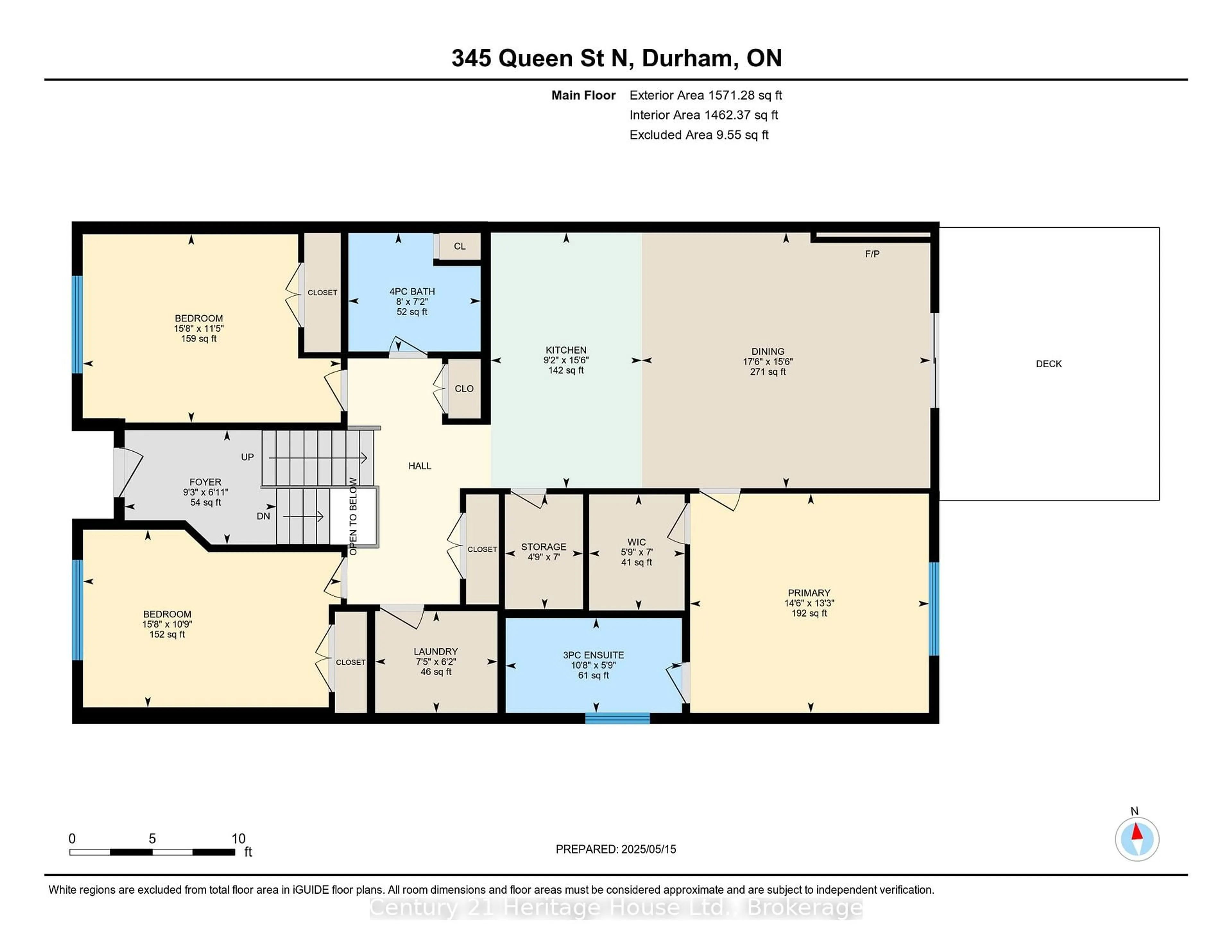Floor plan for 345 Queen St, West Grey Ontario N0G 1R0