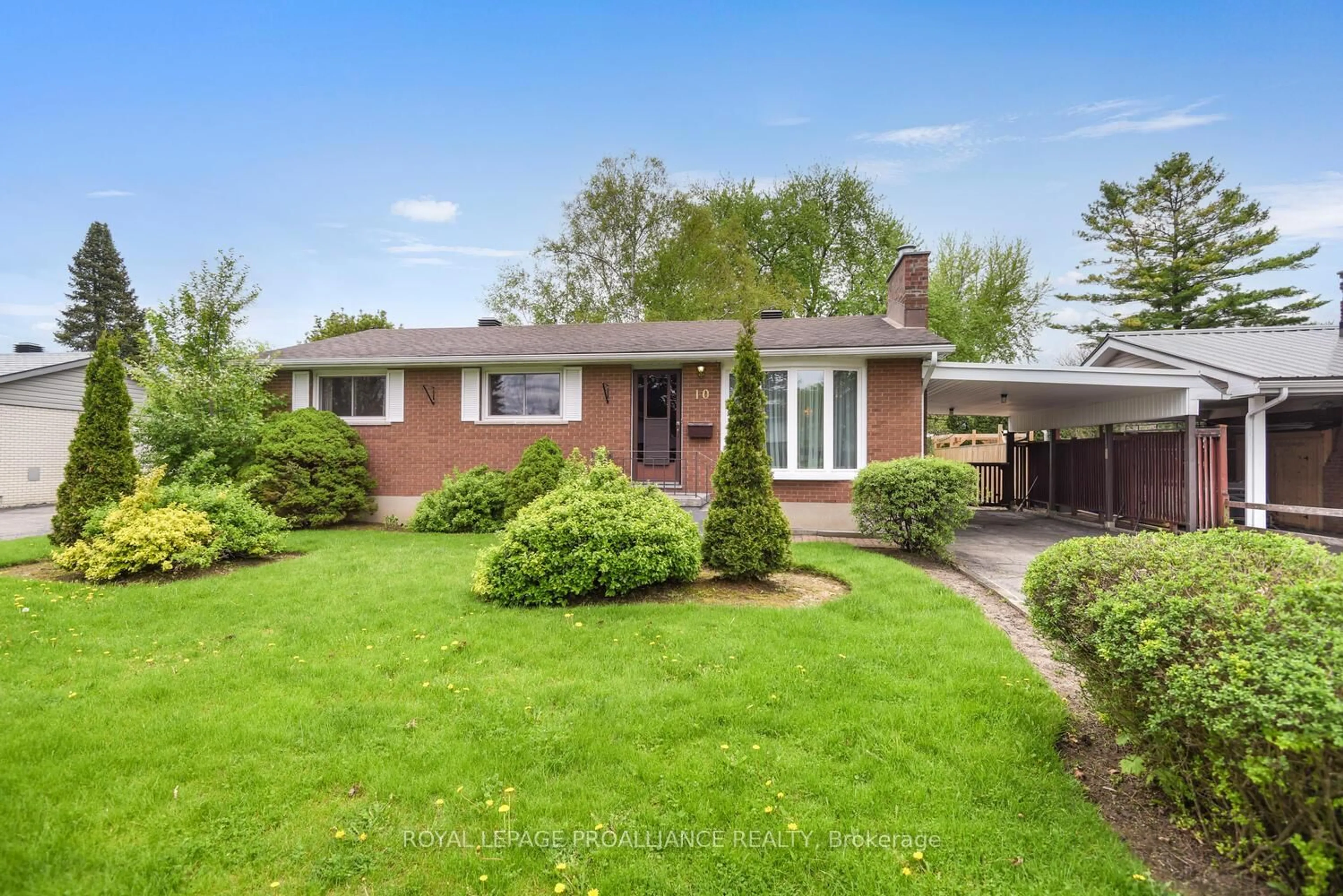 Home with brick exterior material, street for 10 Peden Blvd, Brockville Ontario K6V 3J9