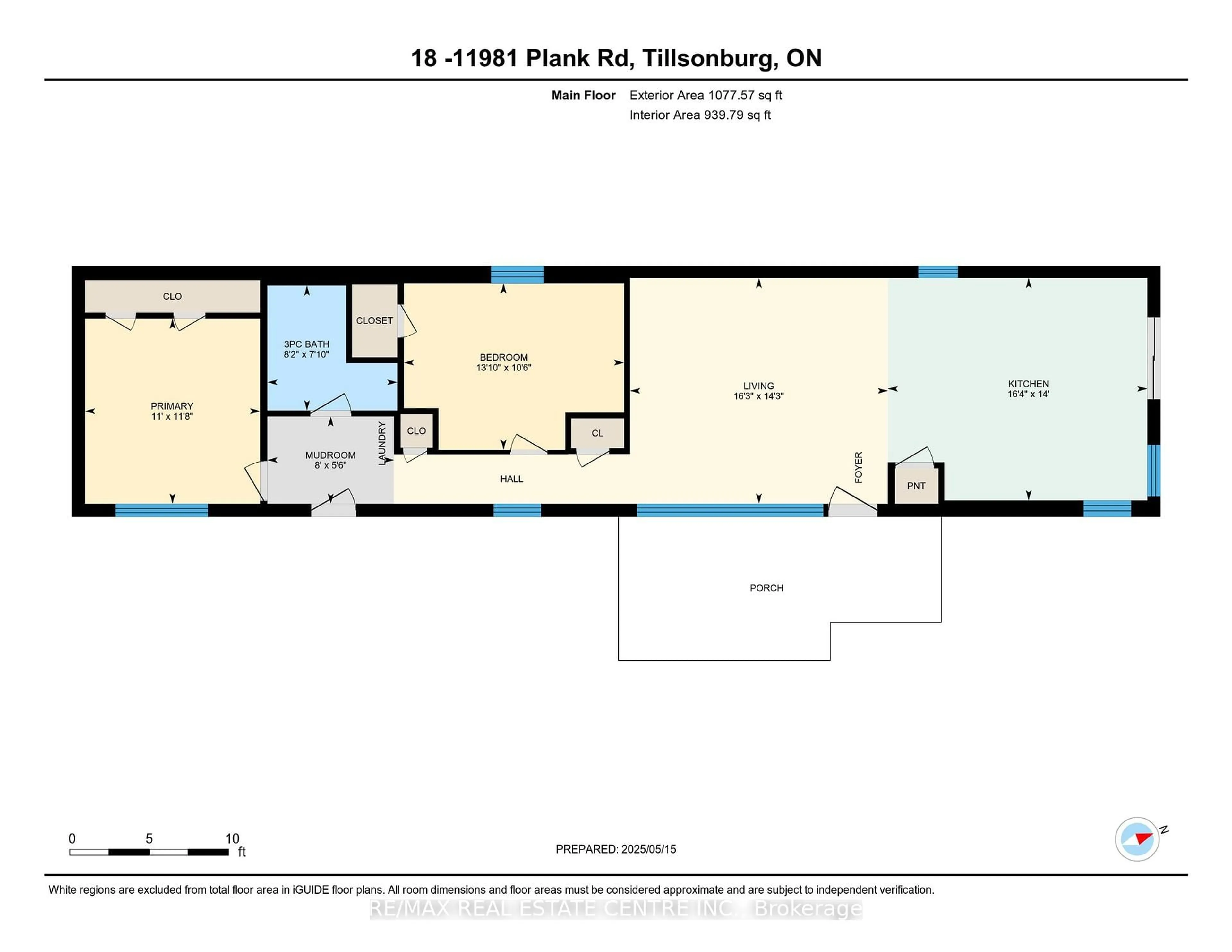 Floor plan for 11981 PLANK Rd #18, Bayham Ontario N4G 4G9