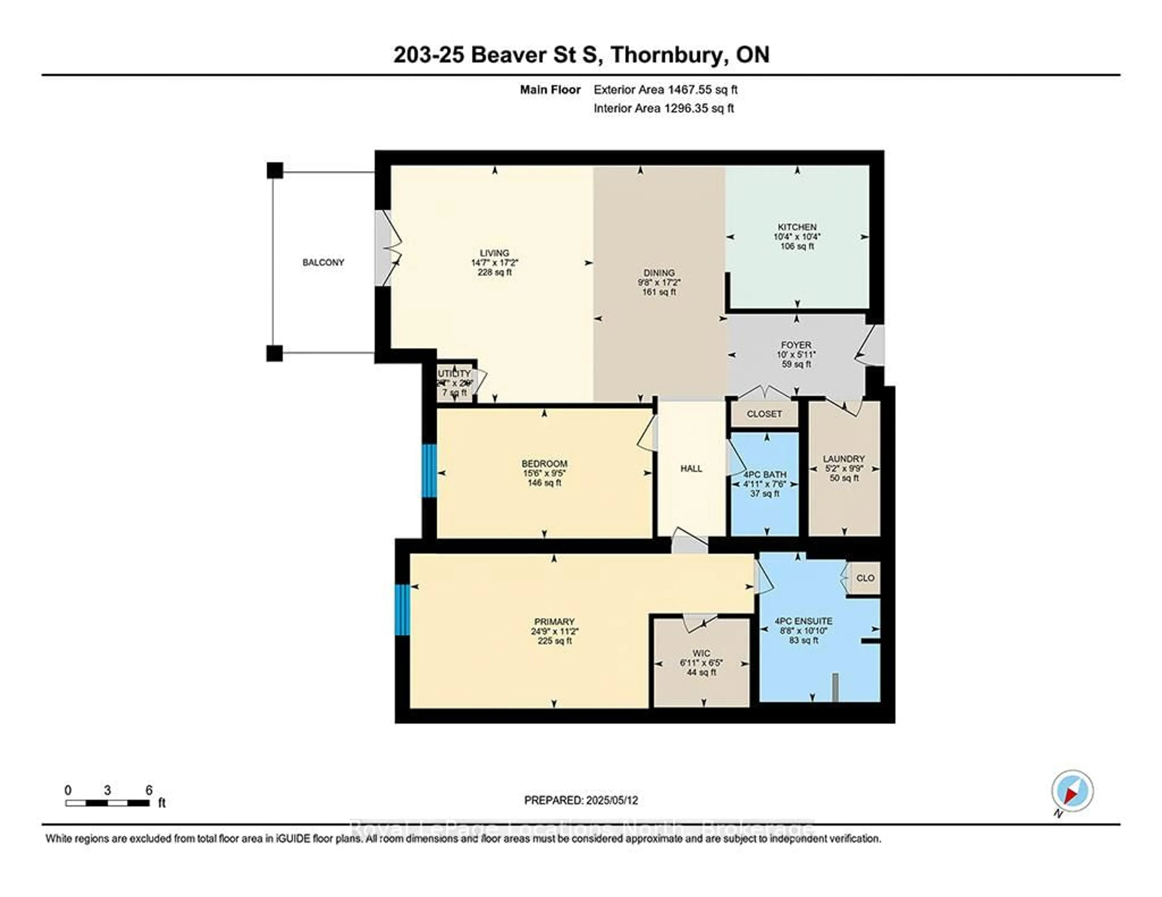Floor plan for 25 Beaver St #203, Blue Mountains Ontario N0H 2P0
