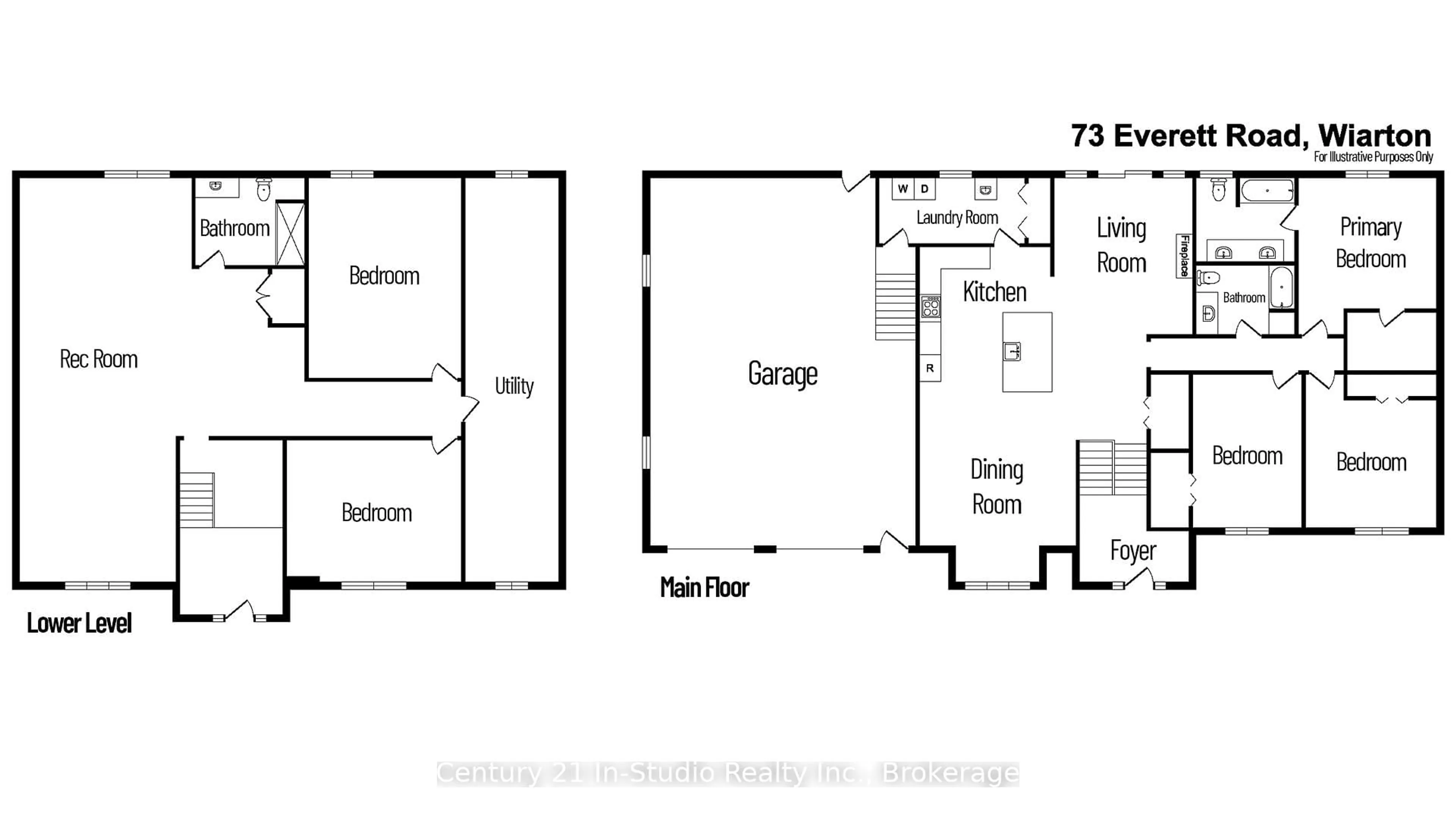 Floor plan for 73 Everett Rd, South Bruce Peninsula Ontario N0H 2T0