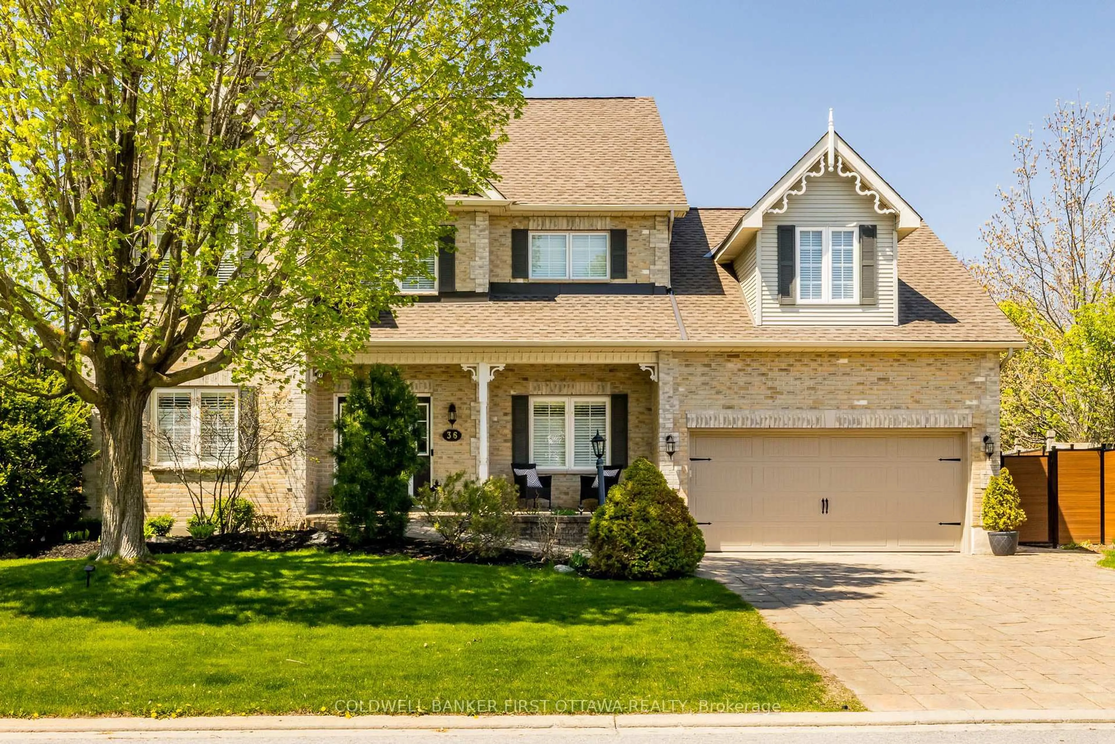Home with brick exterior material, street for 36 WENDELL Ave, Stittsville Ontario K2S 1G8