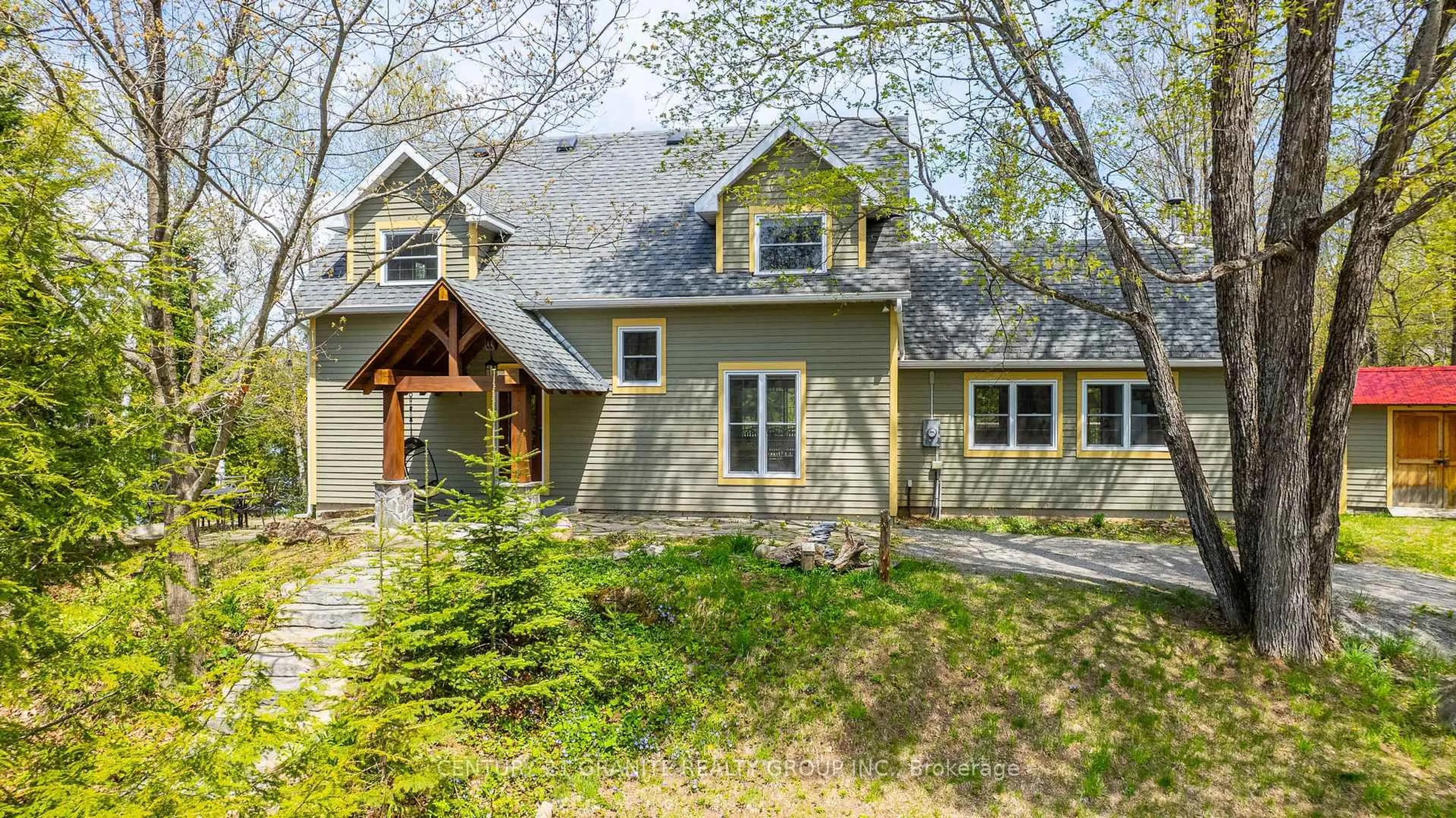 Home with vinyl exterior material, street for 67 Krier Crt, Bancroft Ontario K0L 1C0