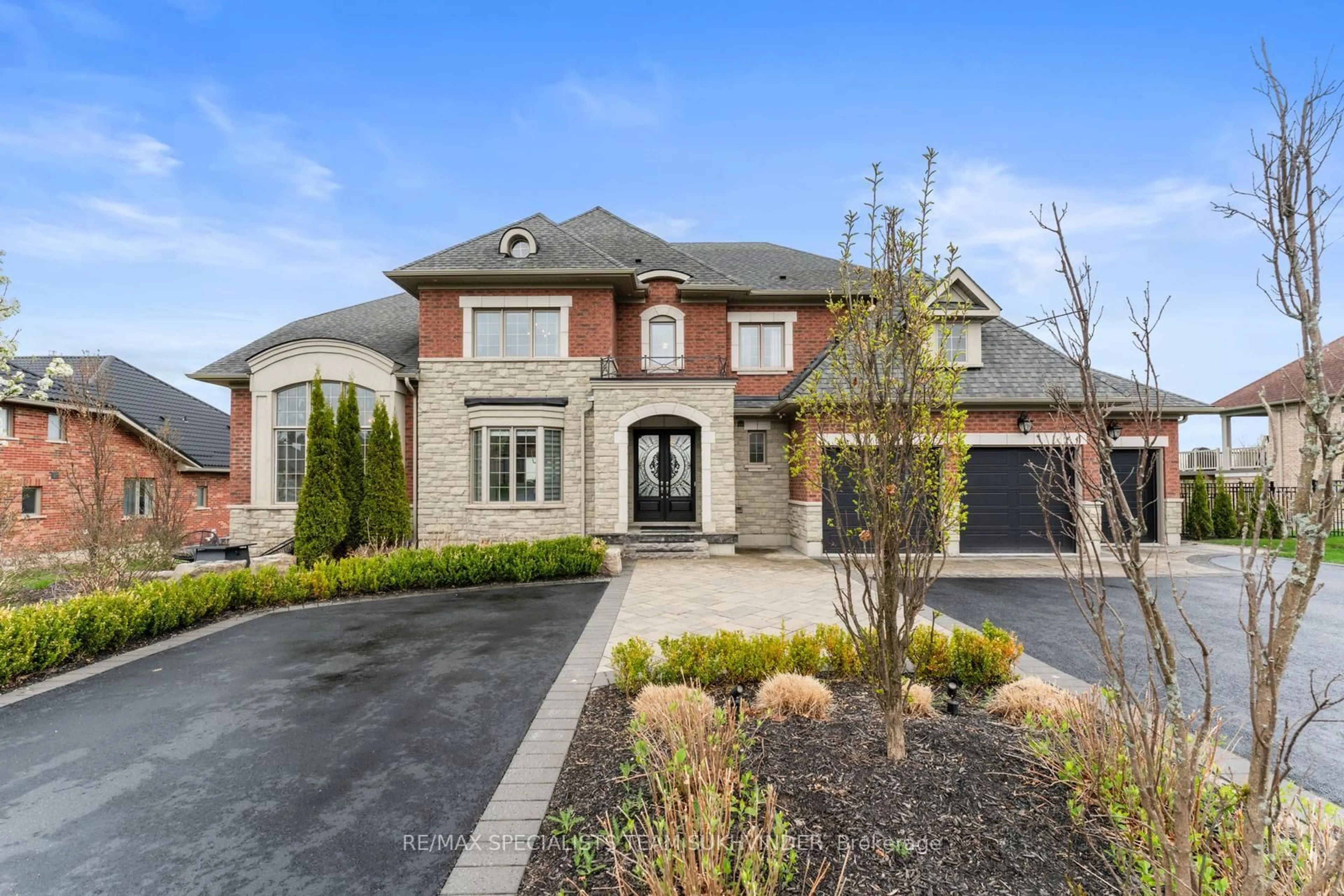 Home with brick exterior material, street for 5 Nature's Landing Dr, East Garafraxa Ontario L9W 6T8