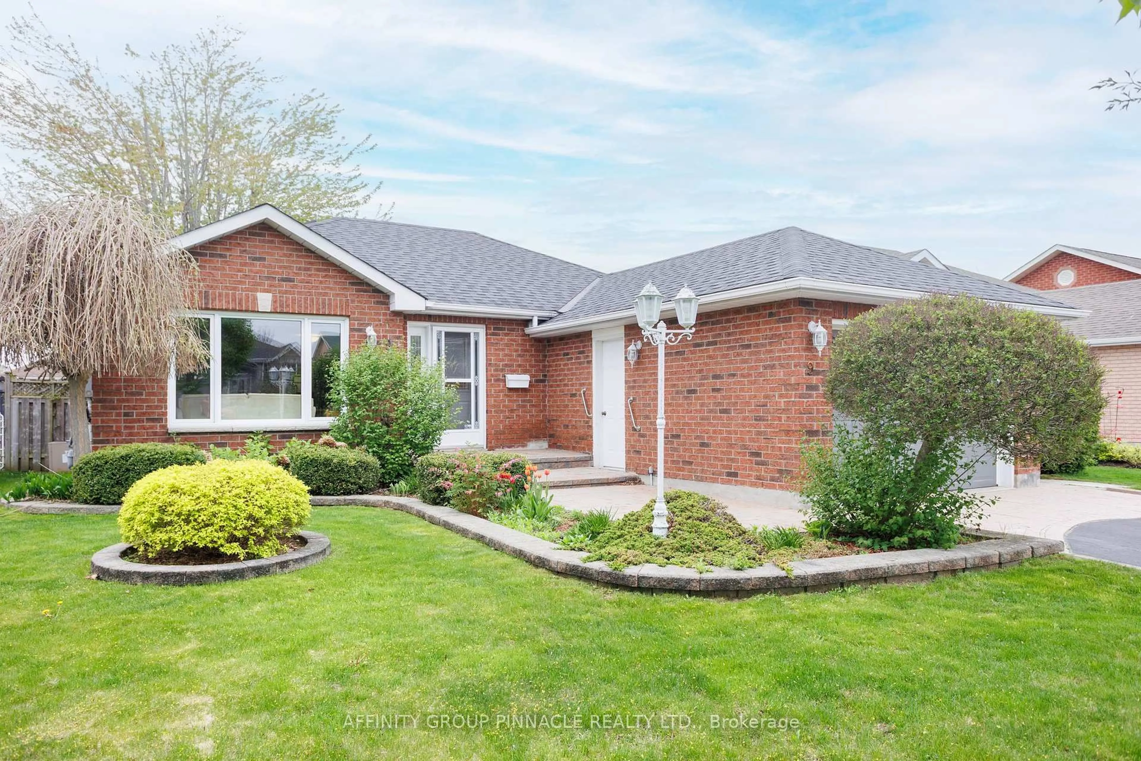 Home with brick exterior material, street for 9 Dormer Rd, Kawartha Lakes Ontario K9V 6H8