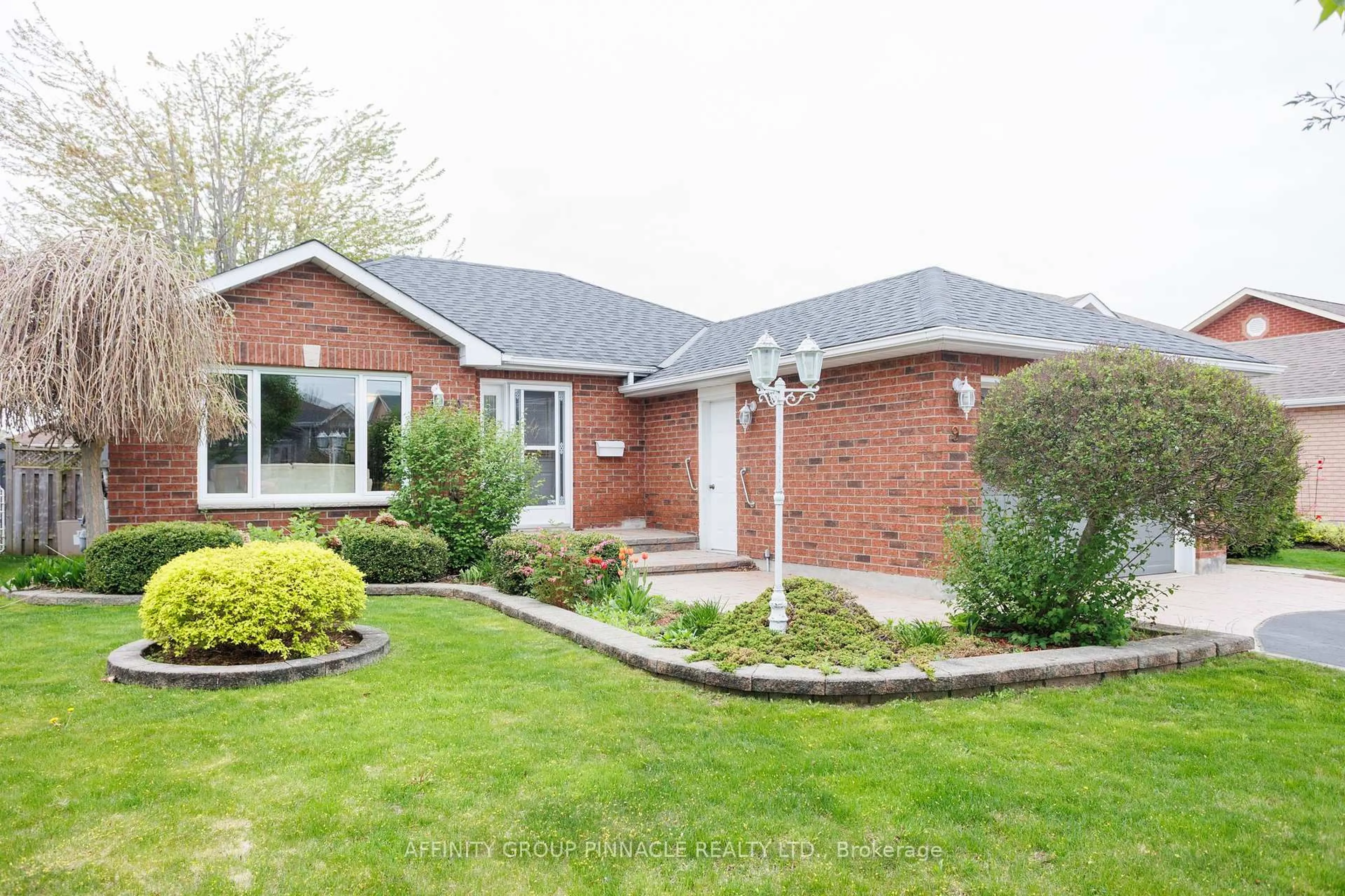 Home with brick exterior material, street for 9 Dormer Rd, Kawartha Lakes Ontario K9V 6H8