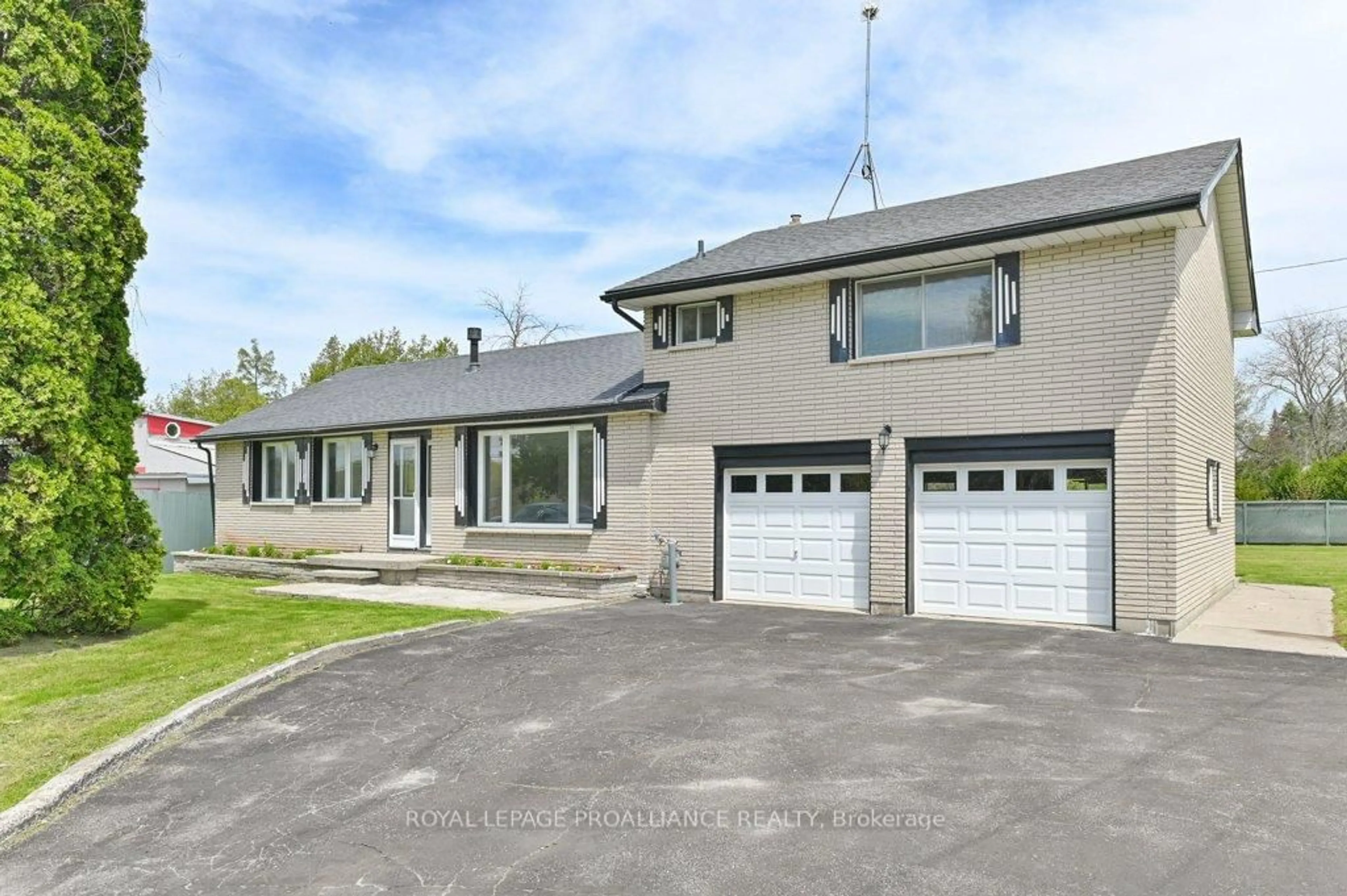A pic from outside/outdoor area/front of a property/back of a property/a pic from drone, street for 22227 Loyalist Pkwy, Quinte West Ontario K0K 1L0