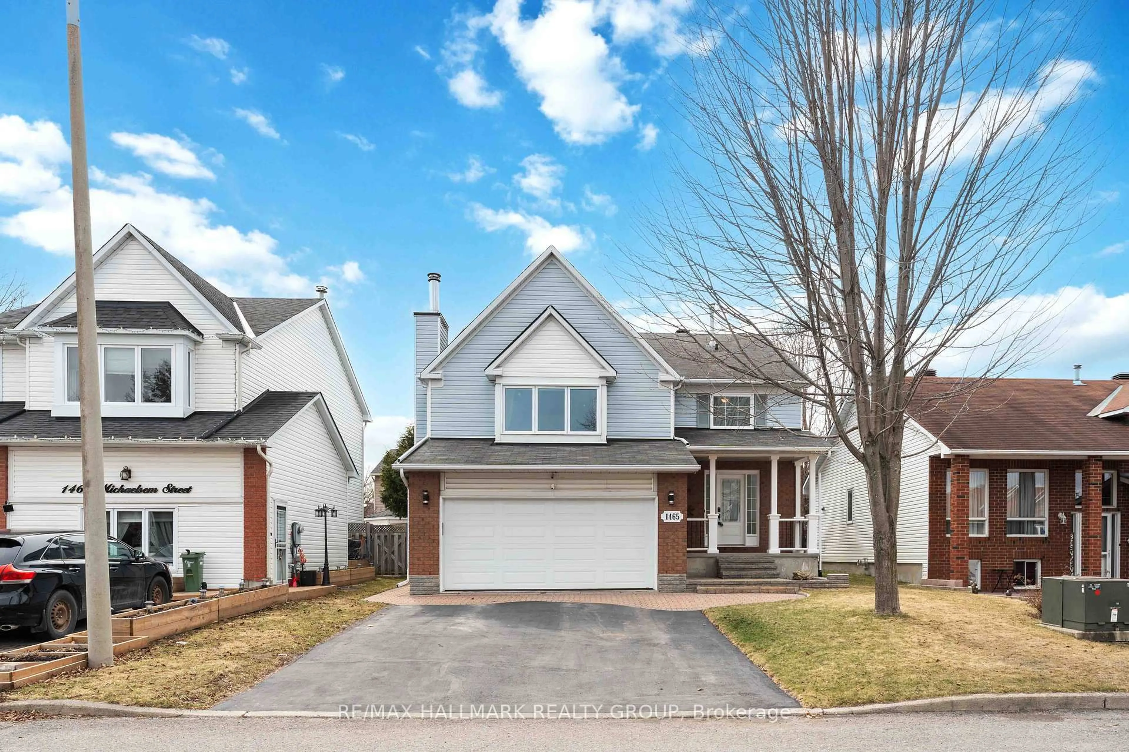Home with brick exterior material, street for 1465 Michaelsem St, Orleans Ontario K1C 7C3