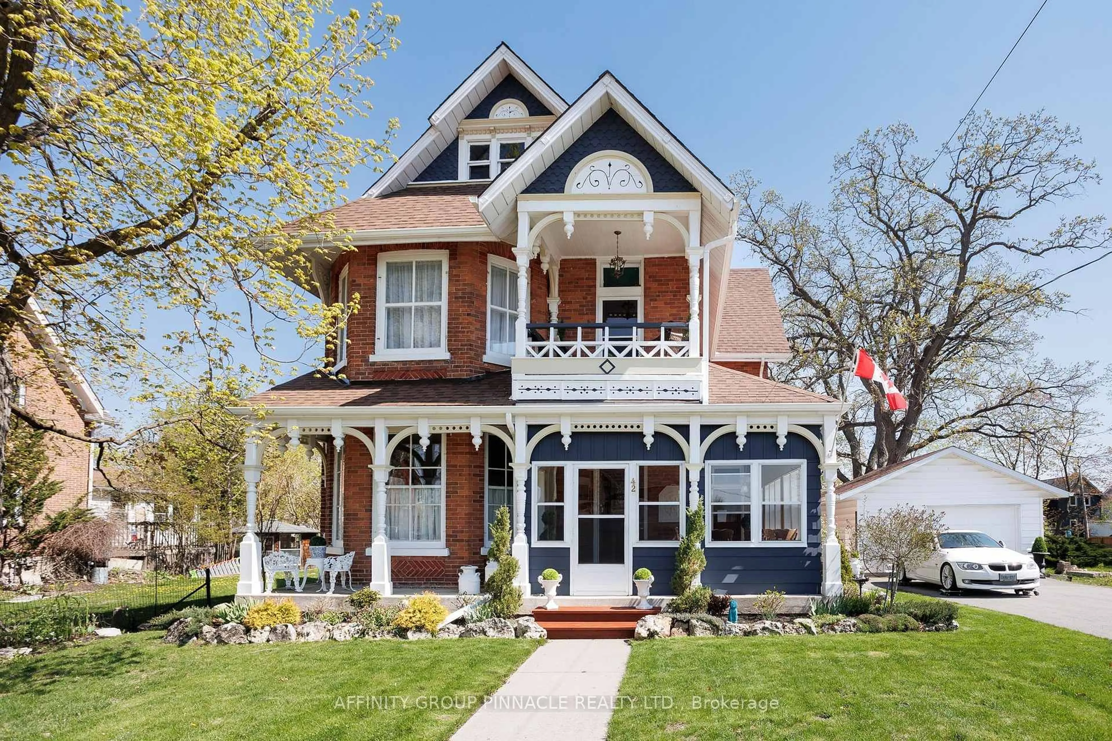 Home with brick exterior material, street for 42 Oak St, Kawartha Lakes Ontario K0M 1N0