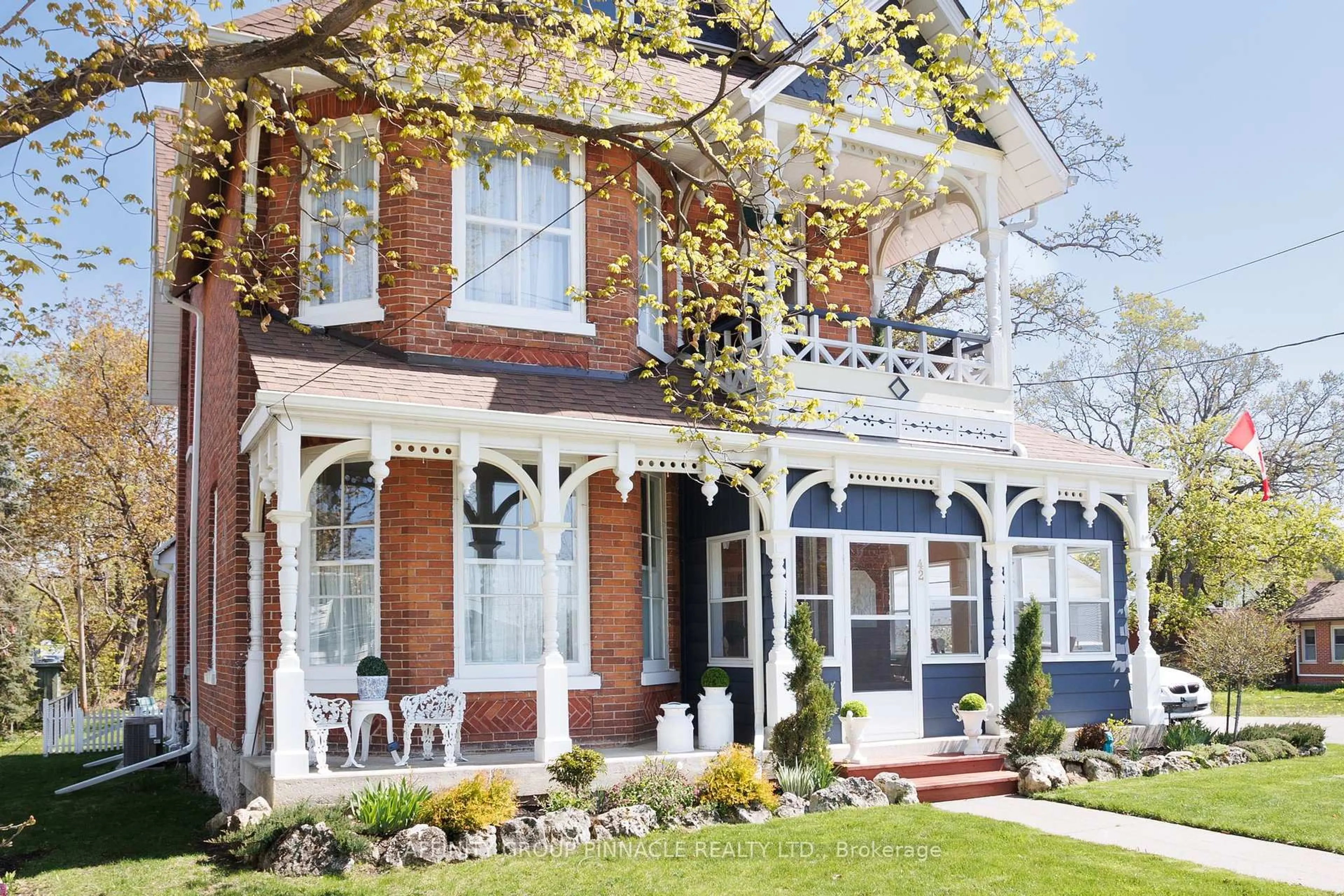 Home with brick exterior material, street for 42 Oak St, Kawartha Lakes Ontario K0M 1N0