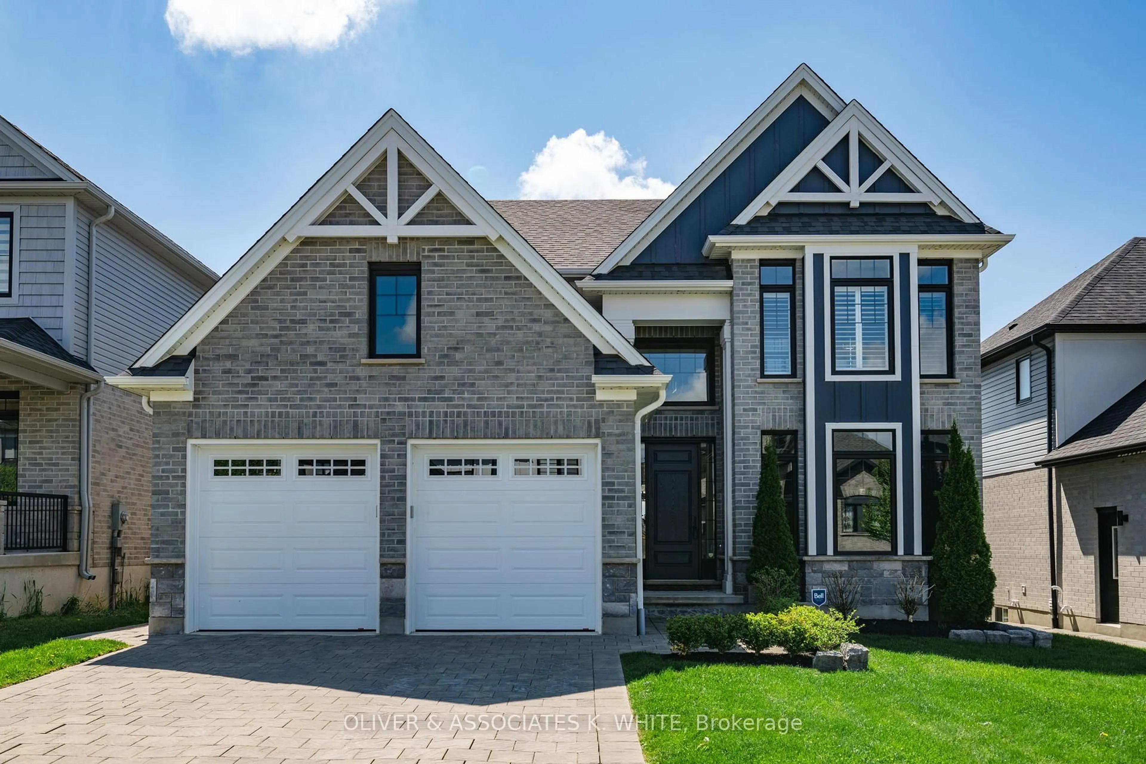 Home with brick exterior material, street for 1023 Riverbend Rd, London South Ontario N6K 4Z3