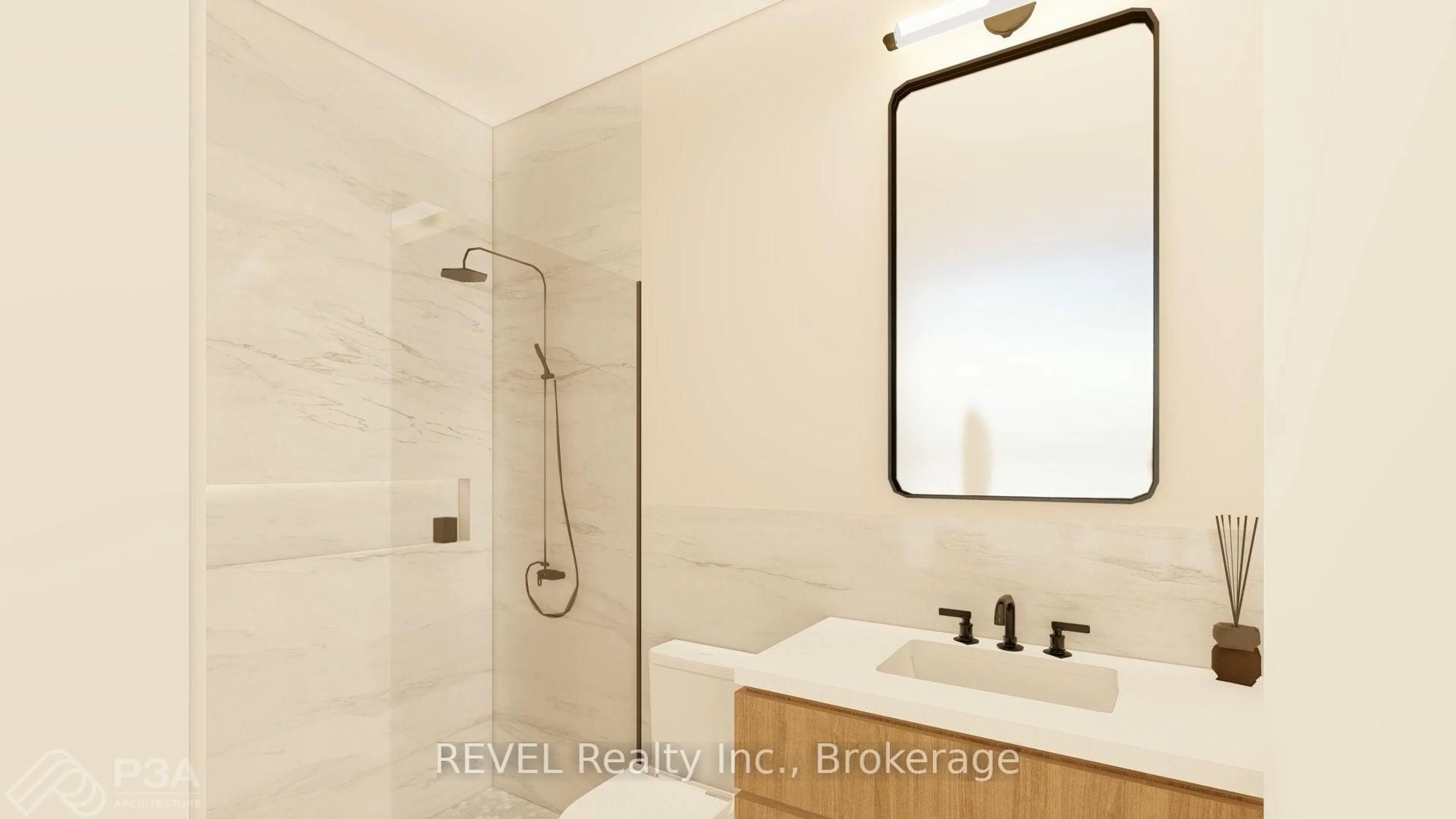 Contemporary bathroom, ceramic/tile floor for 146 Lone Pine Rd, Georgian Bay Ontario L0K 1S0