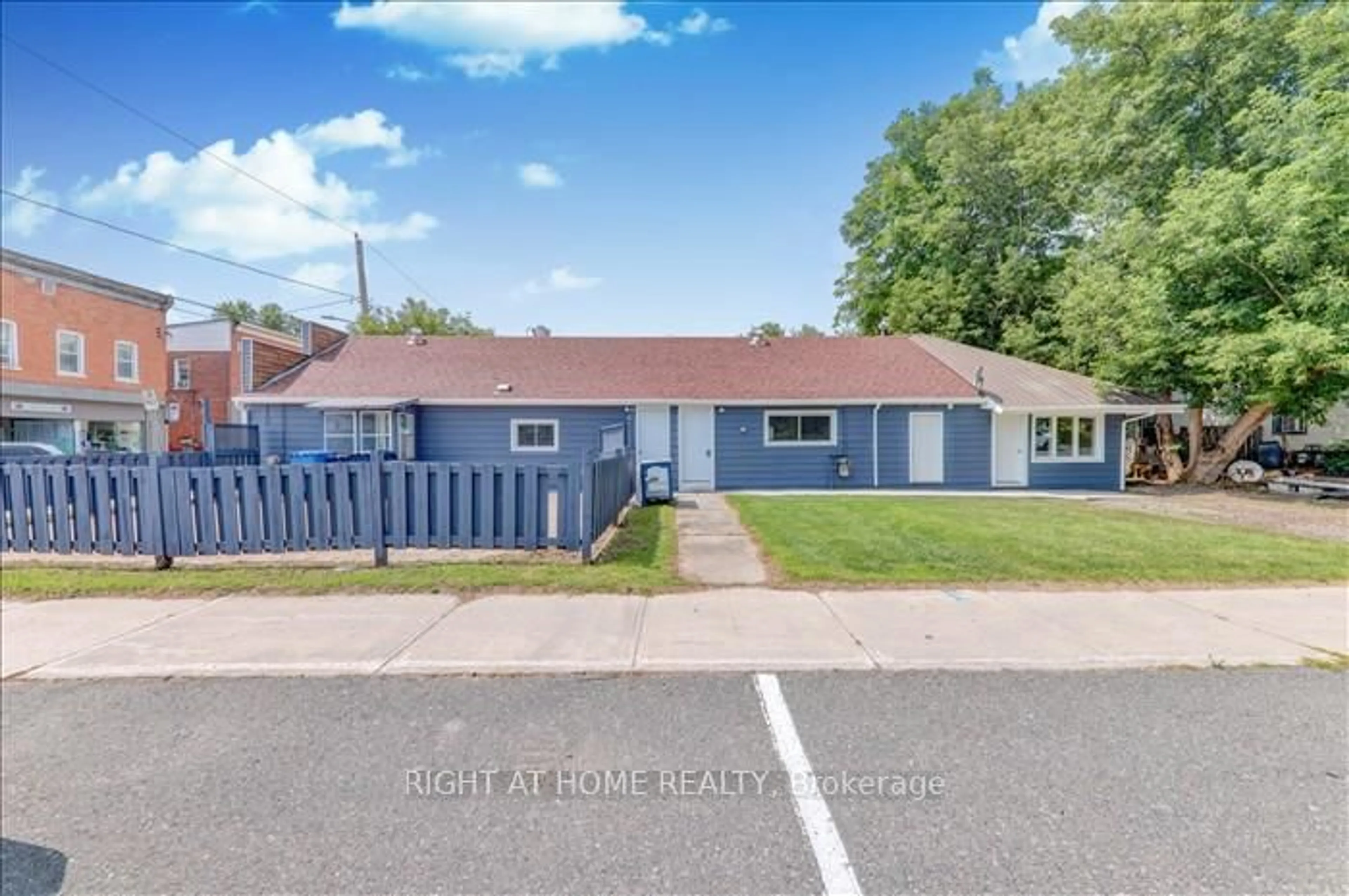 A pic from outside/outdoor area/front of a property/back of a property/a pic from drone, street for 4 George St, Havelock-Belmont-Methuen Ontario K0L 1Z0