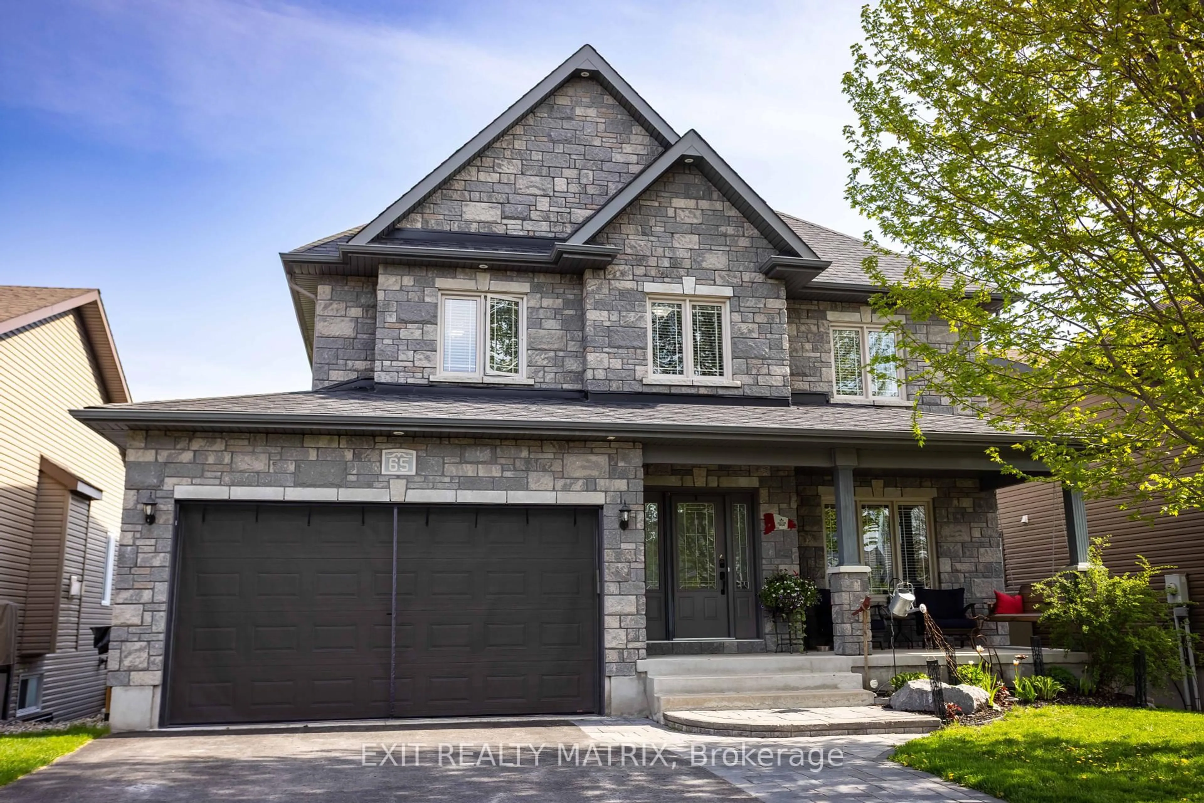 Home with brick exterior material, street for 65 South Indian Dr, The Nation Ontario K0A 2M0