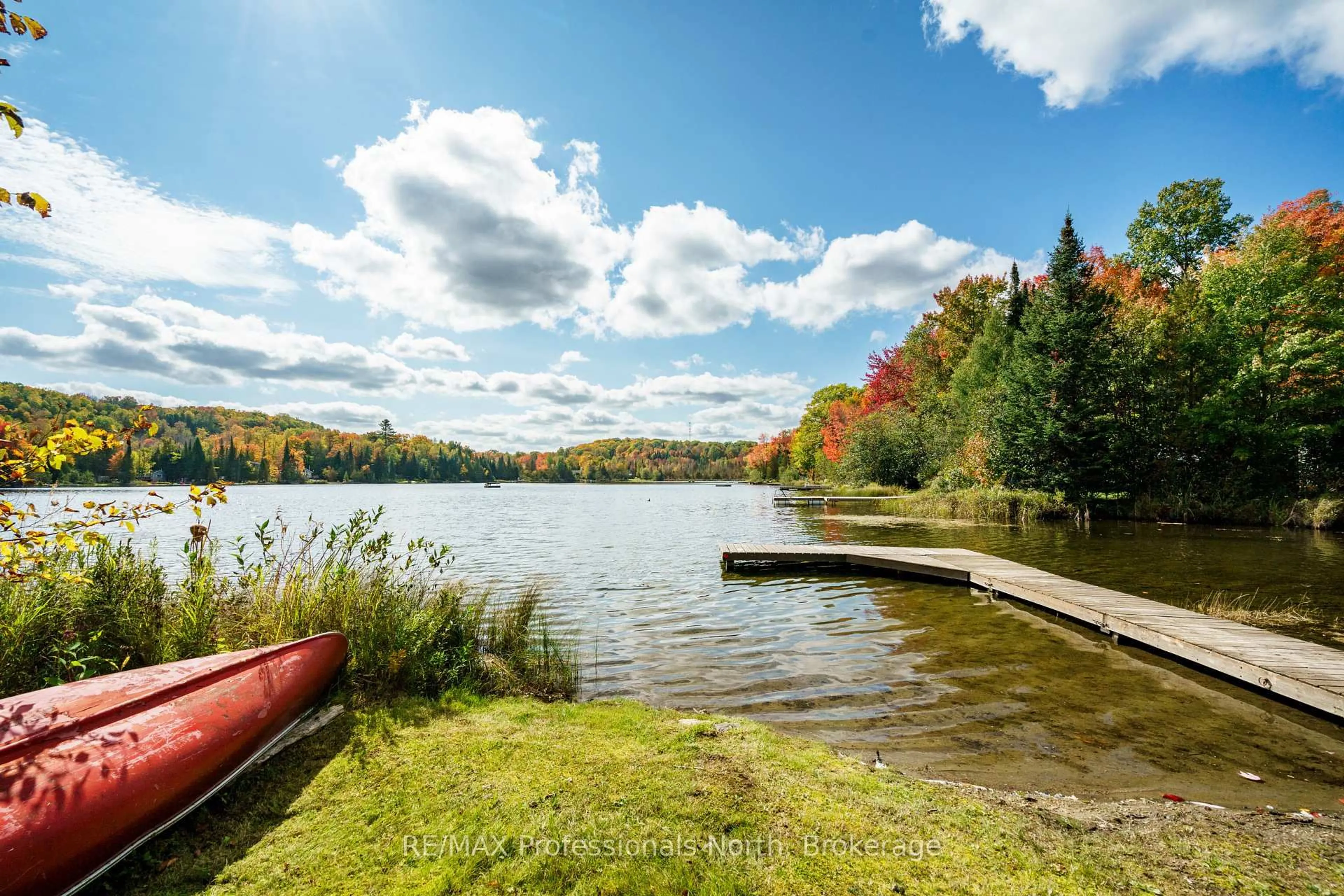 Patio, water/lake/river/ocean view for 1179 Sharon Lake Dr, Minden Hills Ontario K0M 2K0