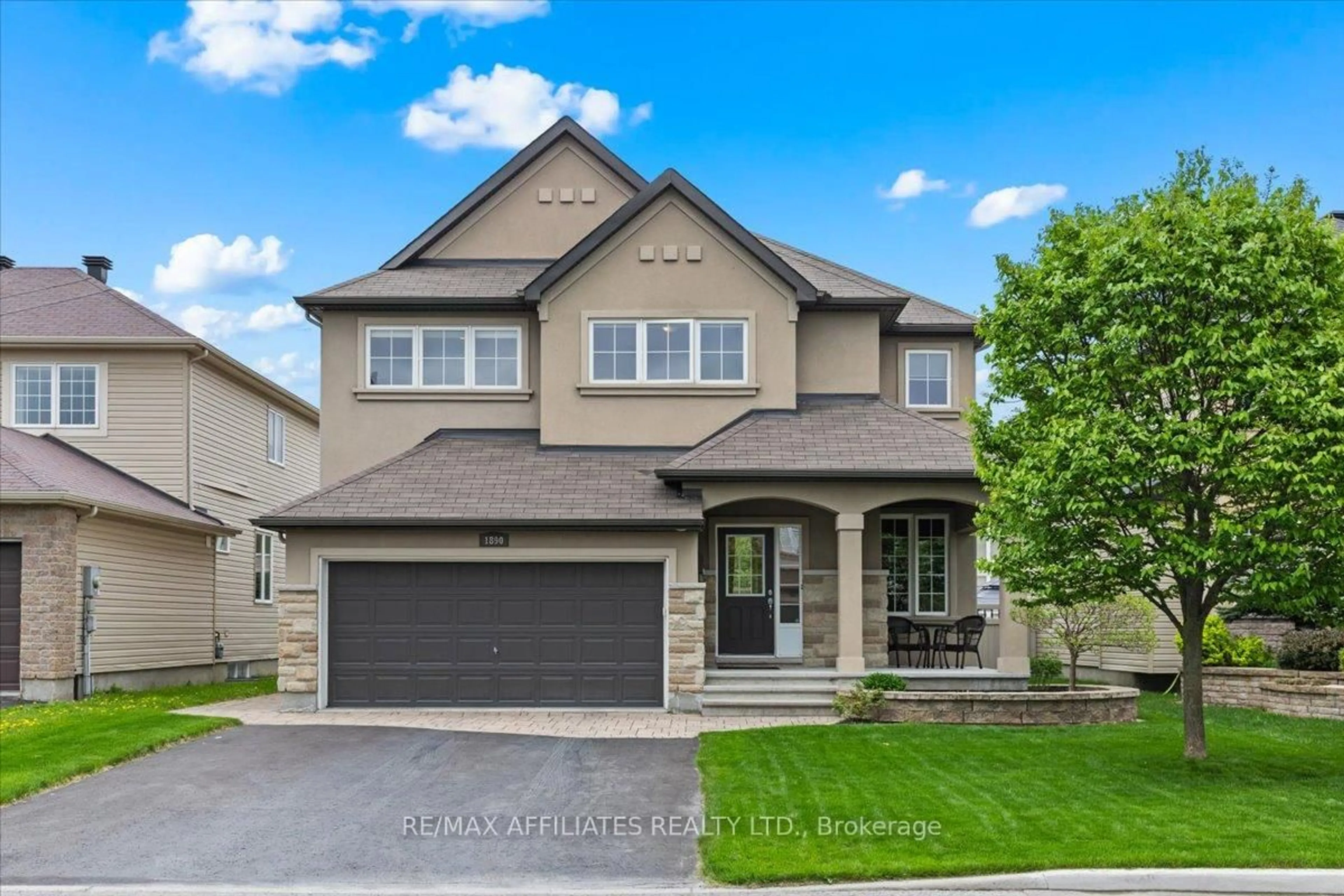 Home with brick exterior material, street for 1890 Mickelberry Cres, Ottawa Ontario K4A 0E5