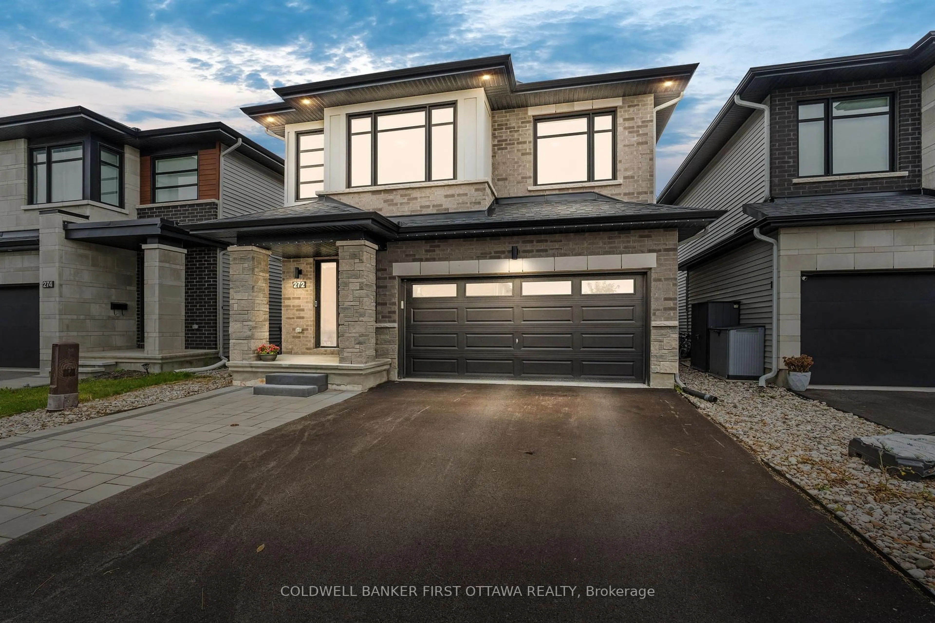 Home with brick exterior material, street for 272 Big Dipper St, Ottawa Ontario K4M 0J6