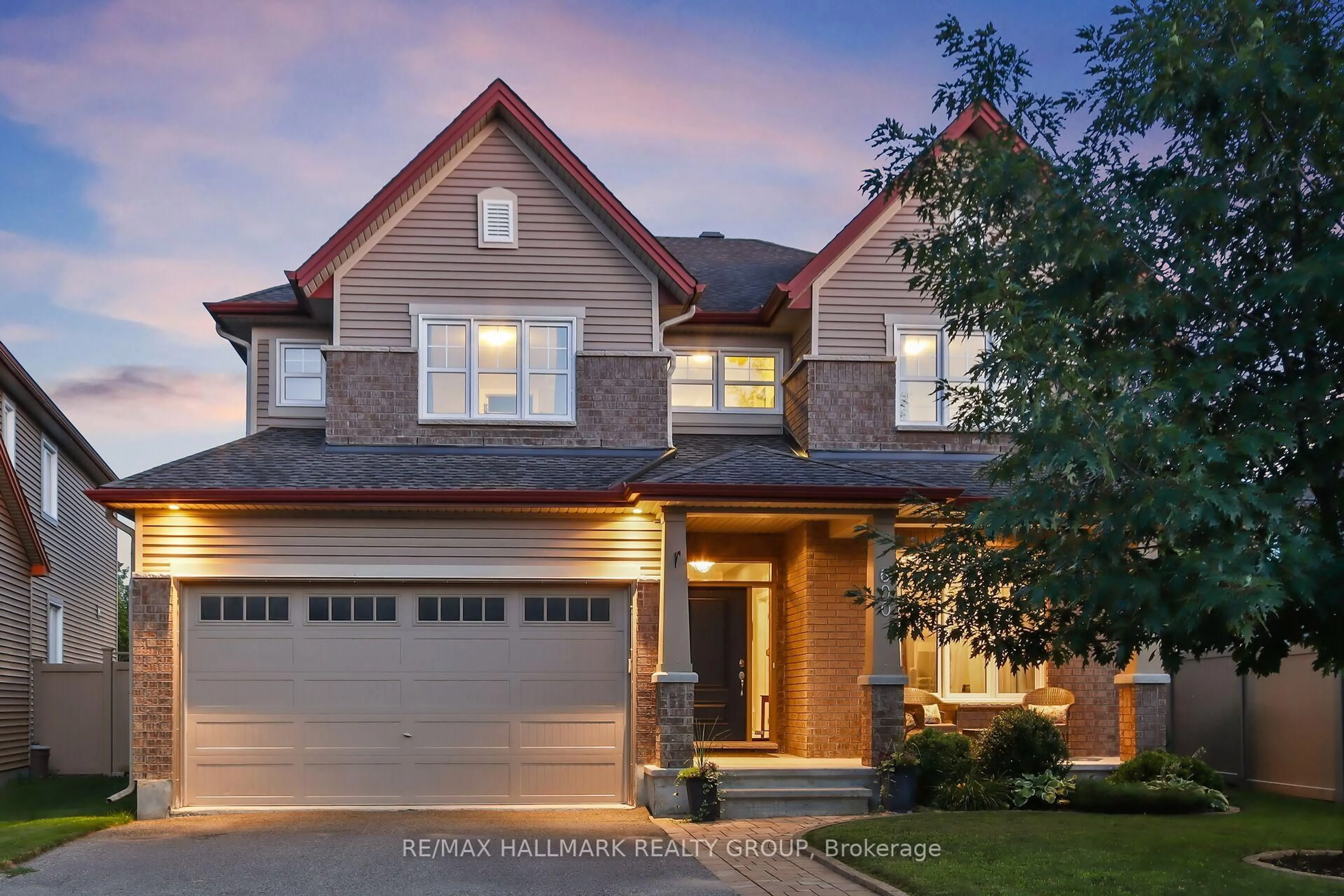 Home with brick exterior material, street for 600 Via Amalfi St, Ottawa Ontario K2J 5X8